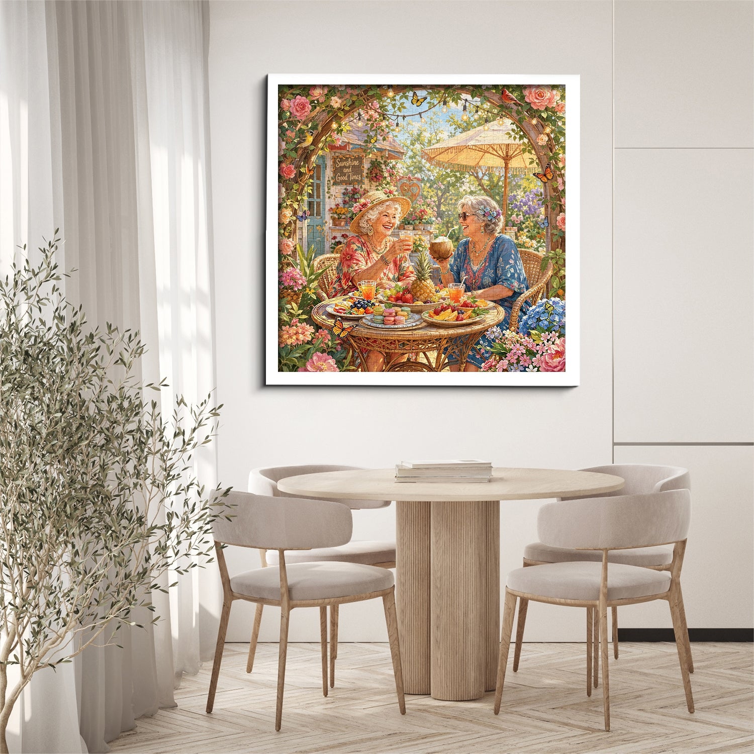 Garden Sisters Jigsaw Puzzle 1000 Piece