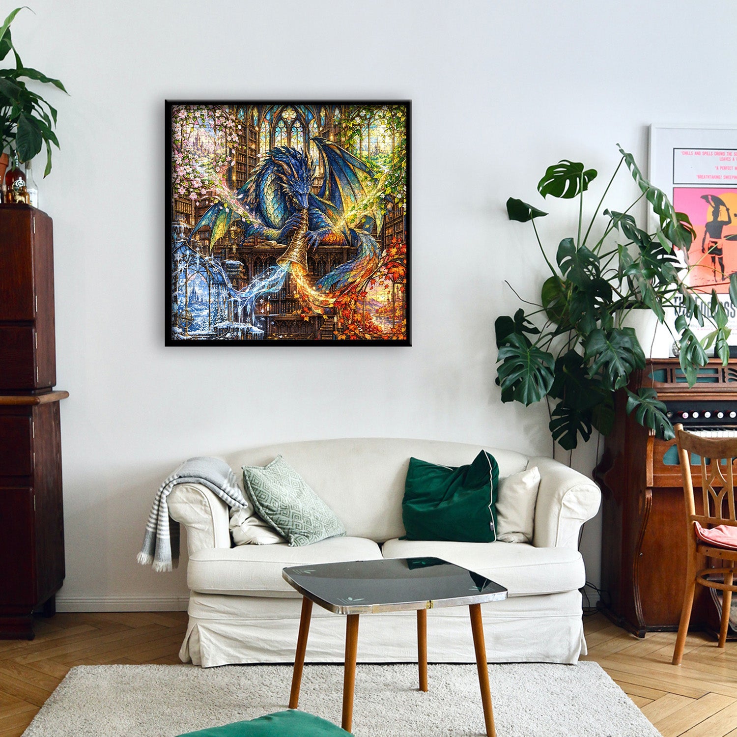 Dragon’s Season Horn Jigsaw Puzzle 1000 Piece