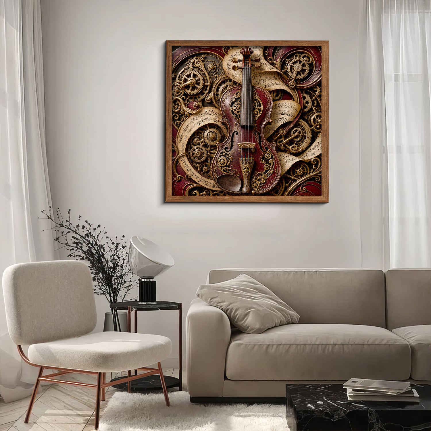 Antique Cog Symphony Jigsaw Puzzle 1000 Pieces