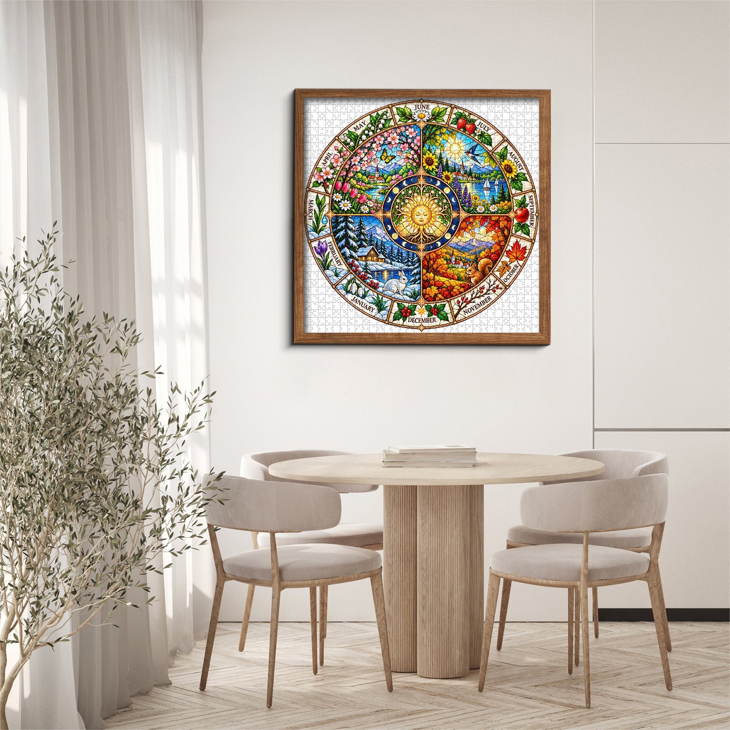 The Wheel of Life Jigsaw Puzzle 1000 Pieces