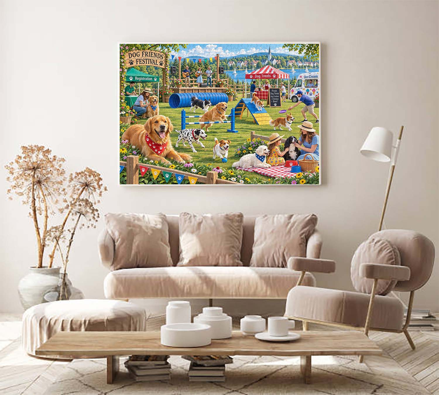 Paws & Friends Jigsaw  Puzzle 1000 Piece