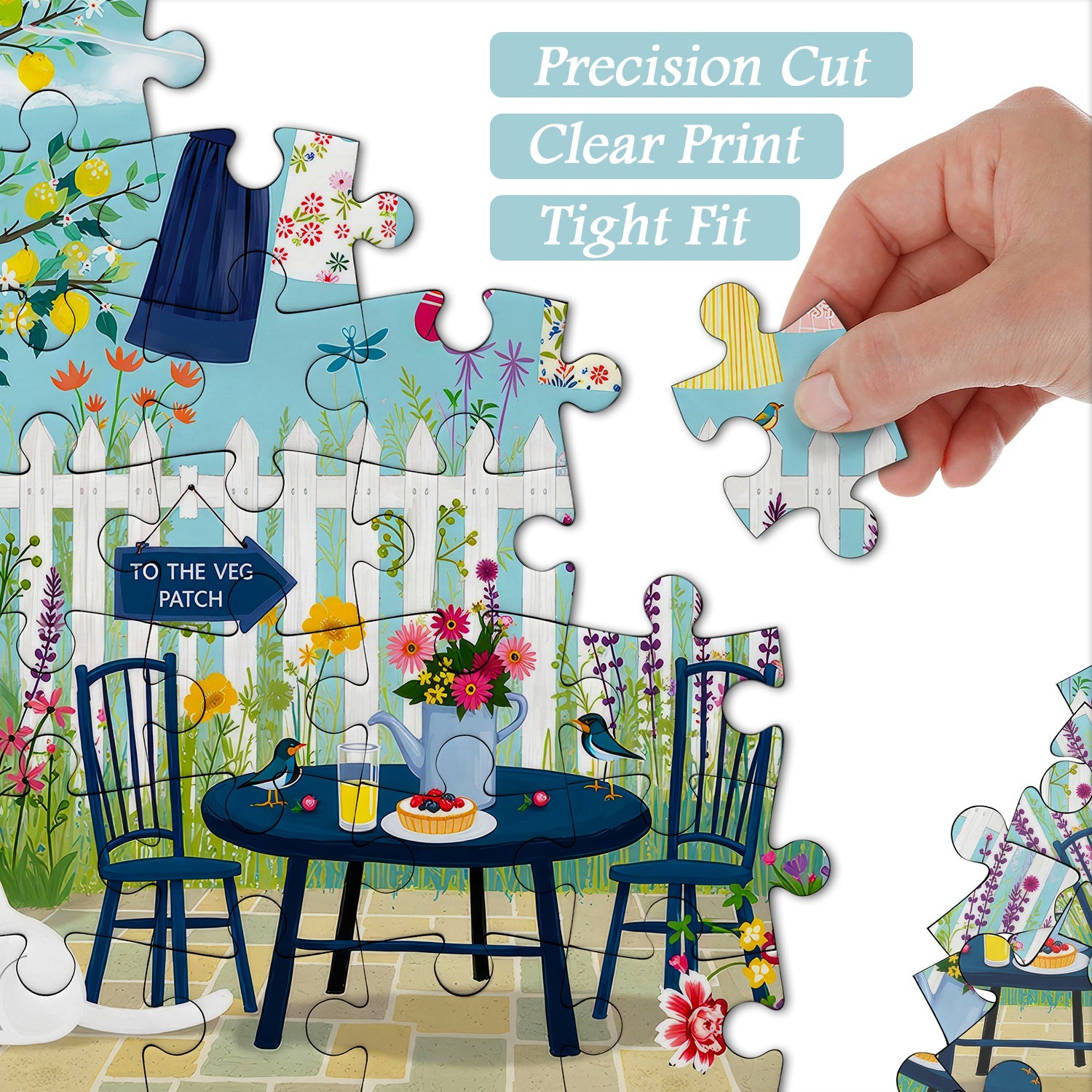 Spring Yard Jigsaw Puzzle 1000 Pieces