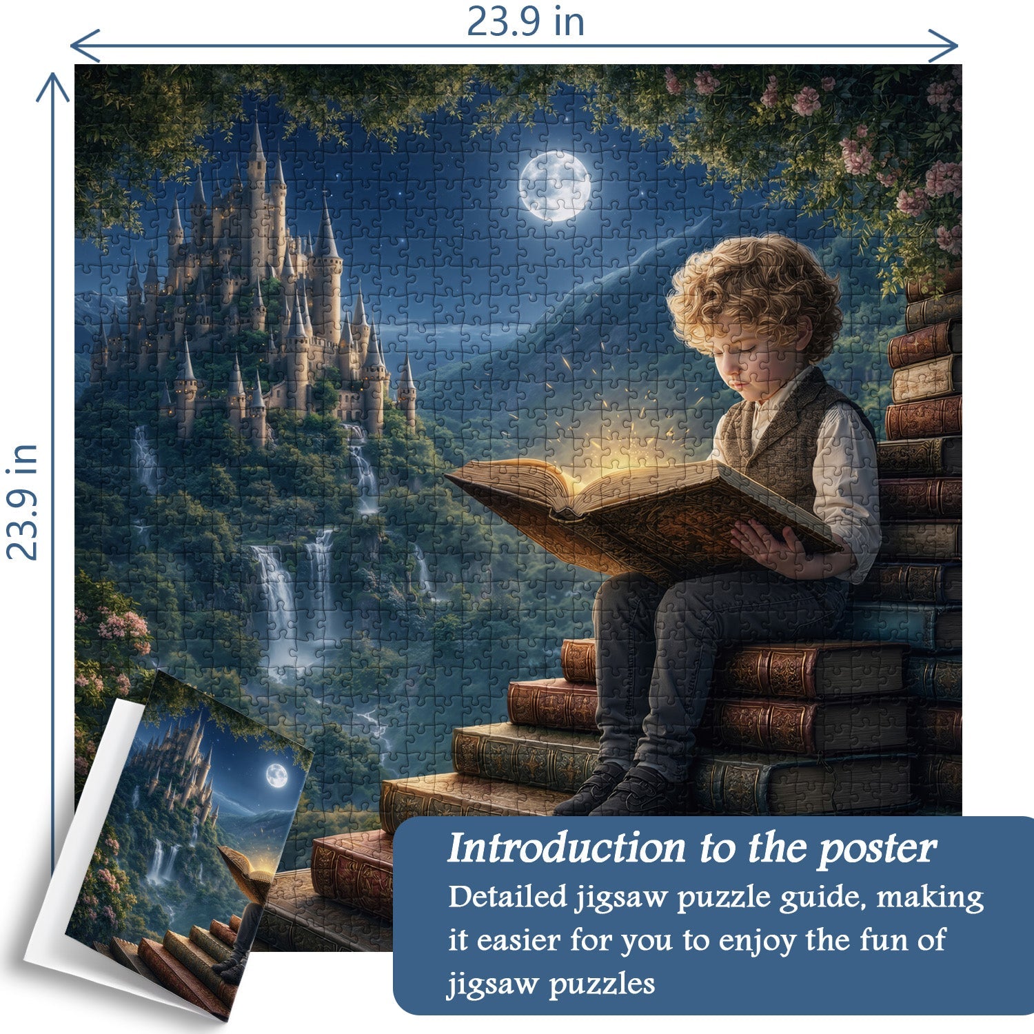 Book Valley Jigsaw Puzzle 1000 Pieces