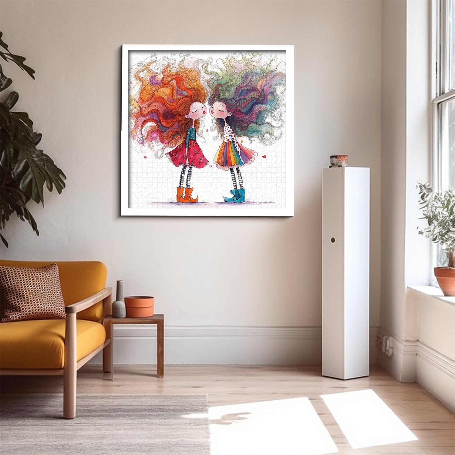 Dreaming Girls Jigsaw Puzzle 1000 Pieces