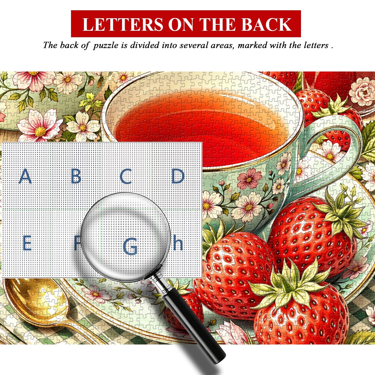 Strawberry Time Jigsaw Puzzle 1000 Piece