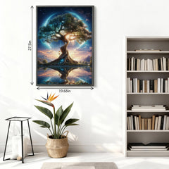 Puzzle en bois "Arbre serein" 1000 pièces