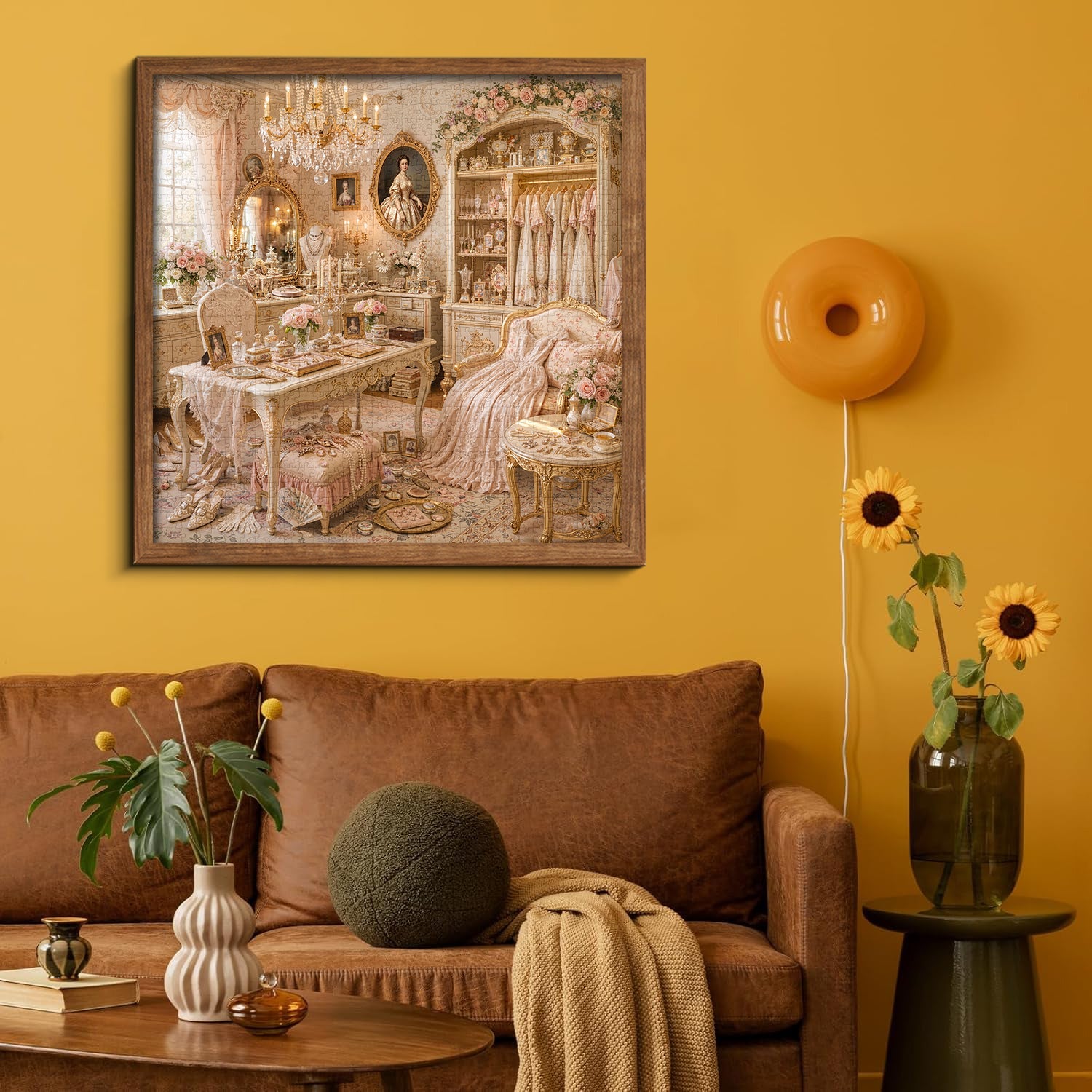 Gilded Lady’s Chamber Jigsaw Puzzle 1000 Piece