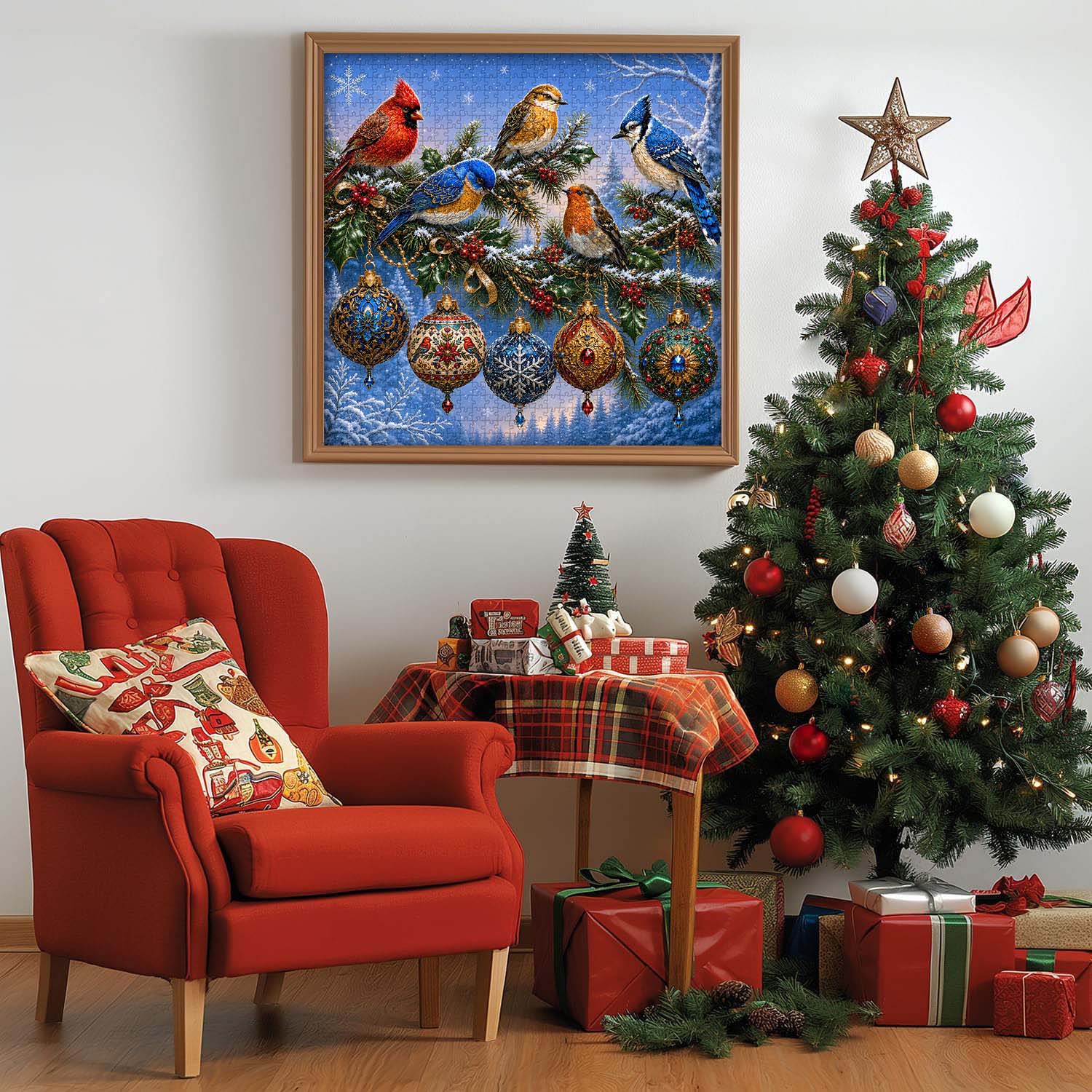 Christmas Sparrow Song Jigsaw Puzzle 1000 Pieces