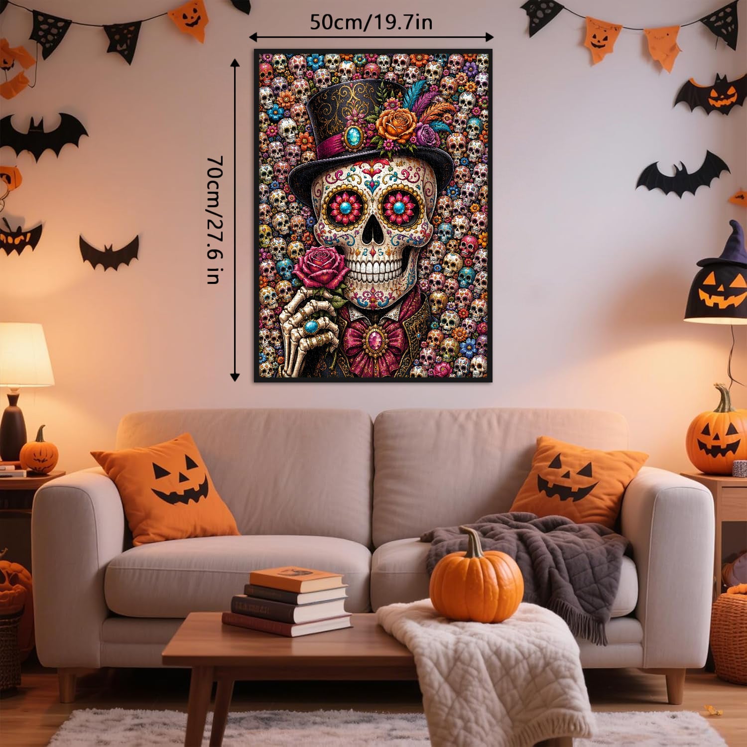 Sugar‑Skull Gentleman Jigsaw Puzzle 1000 Piece