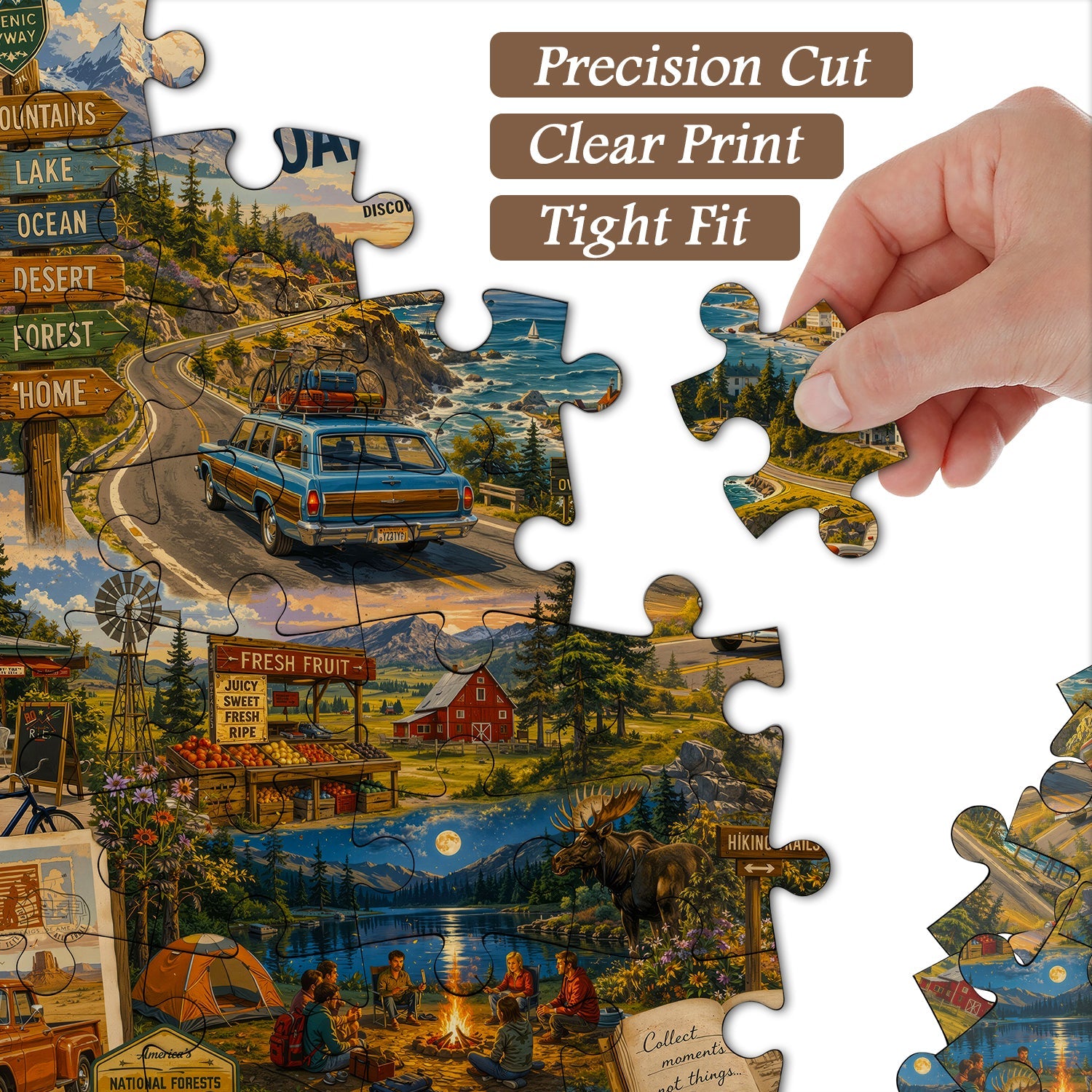 Endless Summer Drive Jigsaw Puzzle 1000 Piece