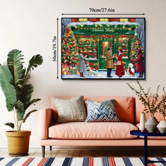 Puzzle de Marché aux Fleurs d'Hiver 1000 pièces