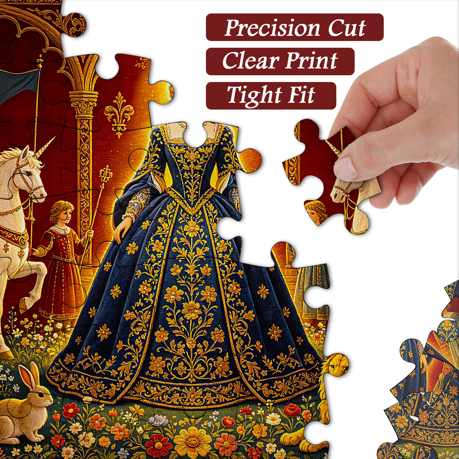 Royal Medieval Radiance Jigsaw Puzzle 1000 Piece