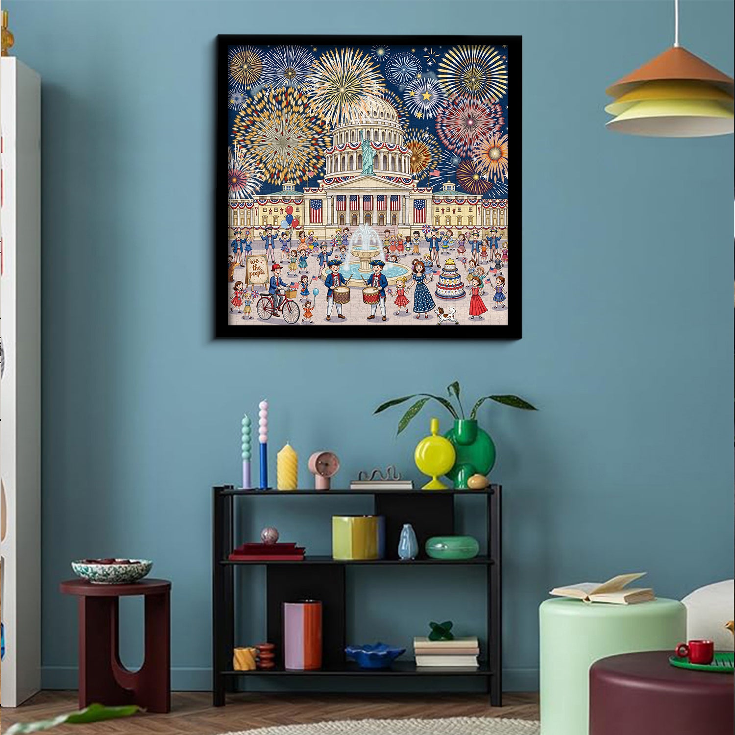 Fireworks & Freedom Jigsaw Puzzle 1000 Pieces