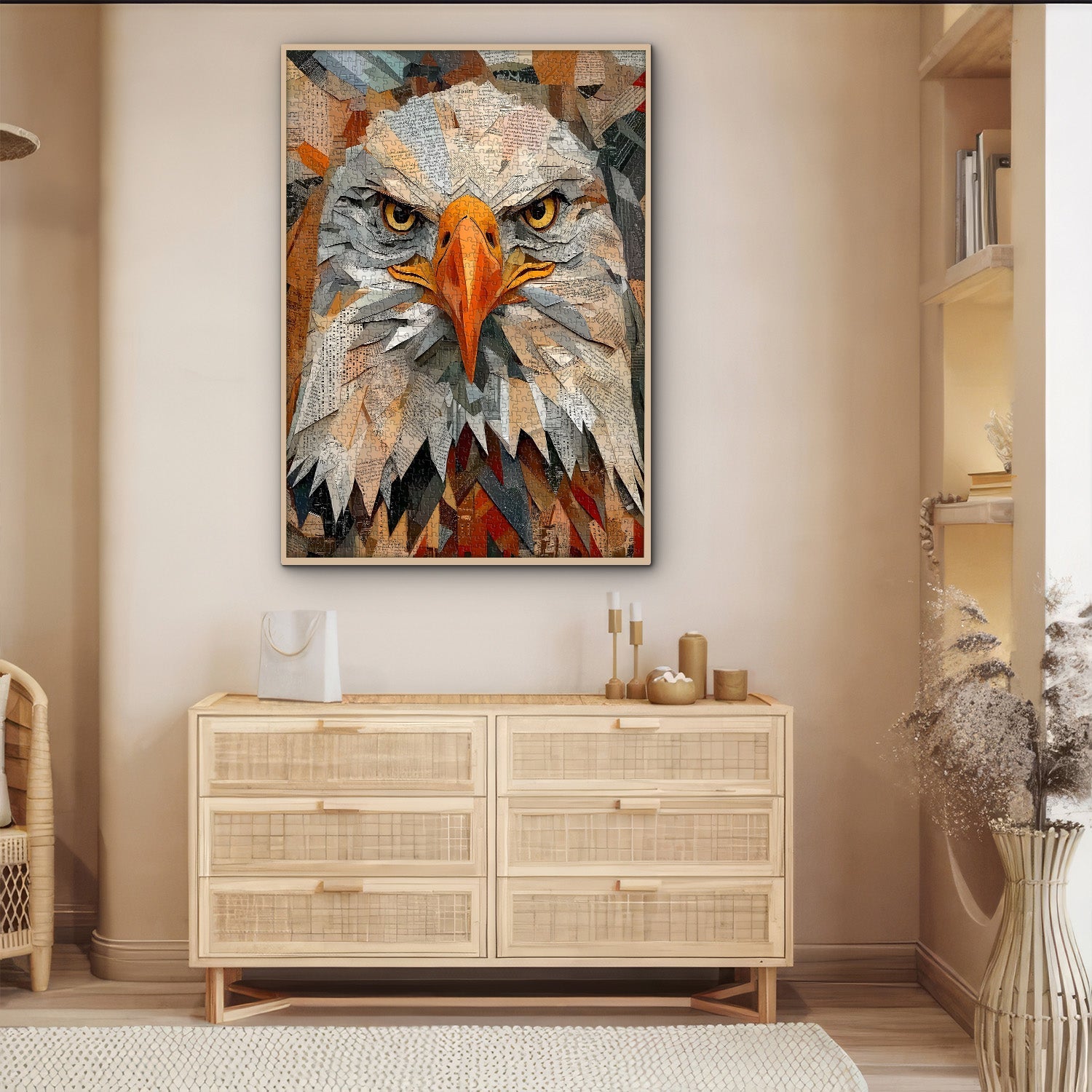 Collage Eagle Jigsaw Puzzle 1000 Pieces