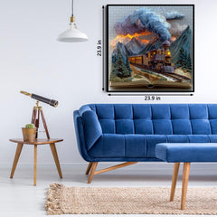 Book Page Rail Journey Jigsaw Puzzle 1000 Pieces