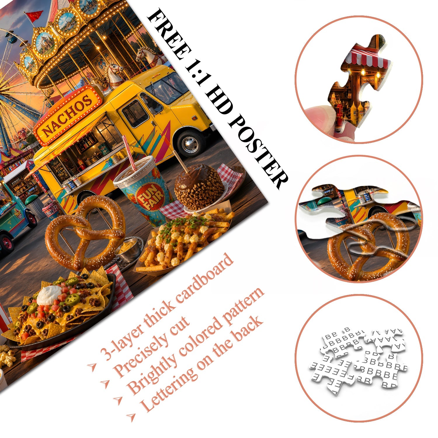 Sweet Playtime Jigsaw Puzzle 1000 Piece