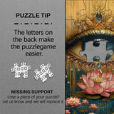 Mystic Lotus Eye Jigsaw Puzzle 1000 Pieces