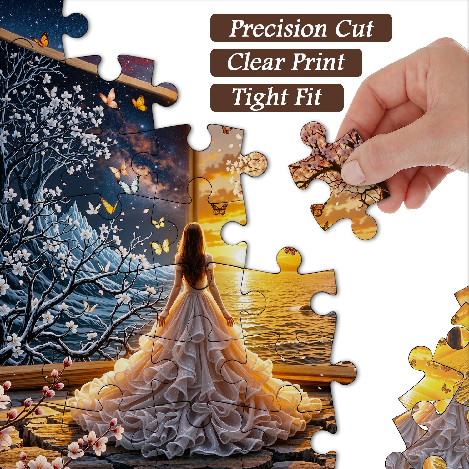 Silhouette Verse Jigsaw Puzzle 1000 Pieces