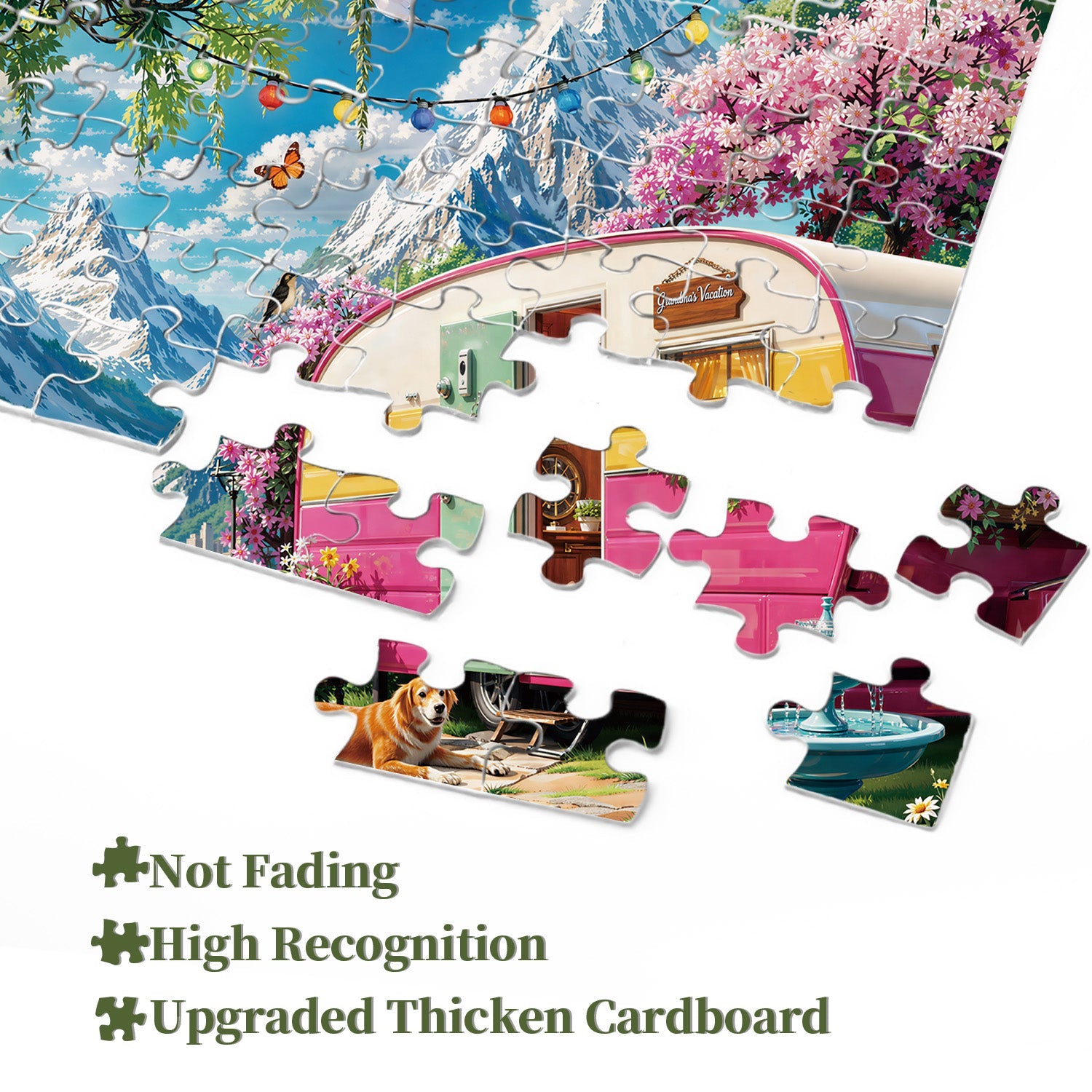 Grandma's Vacation Jigsaw Puzzle 1000 Pieces