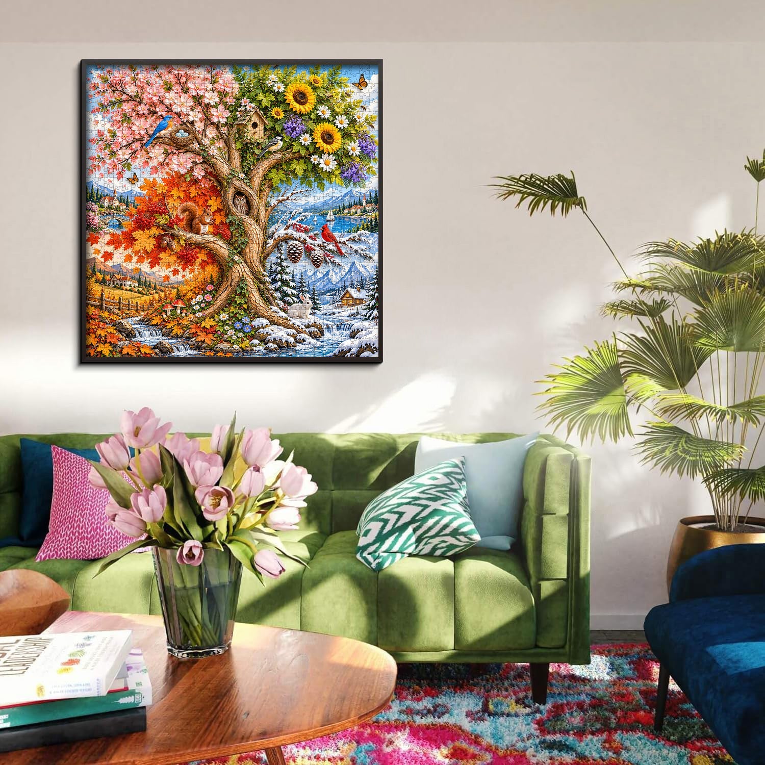 Tree of Seasons Jigsaw Puzzle 1000 Pieces