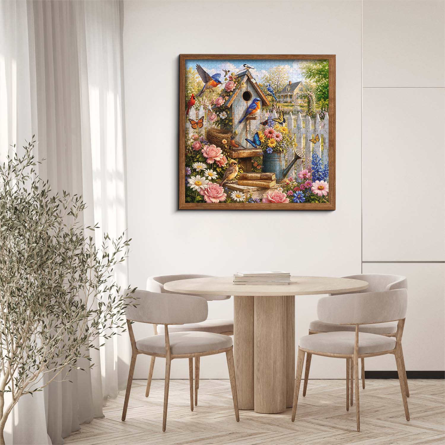 Floral Wings Jigsaw Puzzle 1000 Piece