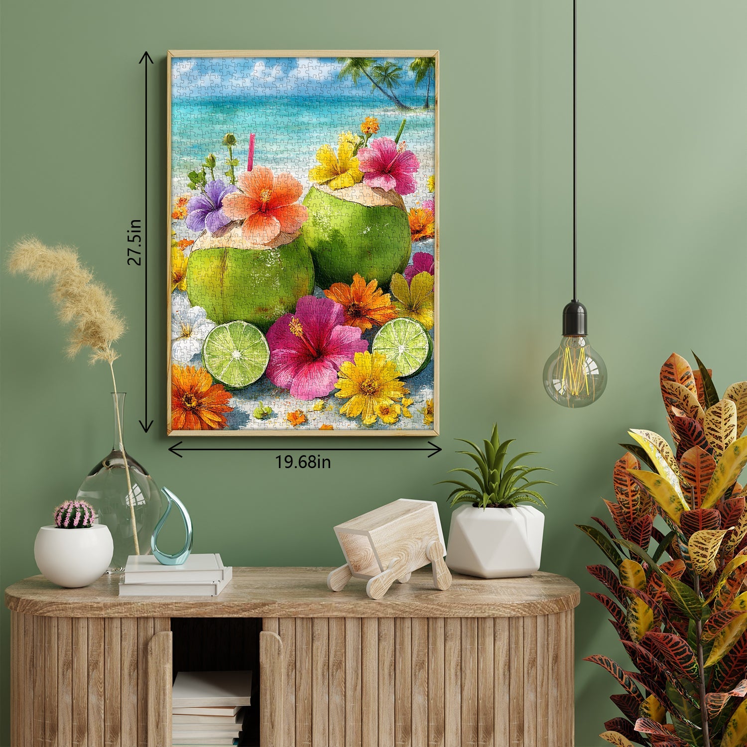 Coconut Breeze Jigsaw Puzzle 1000 Pieces