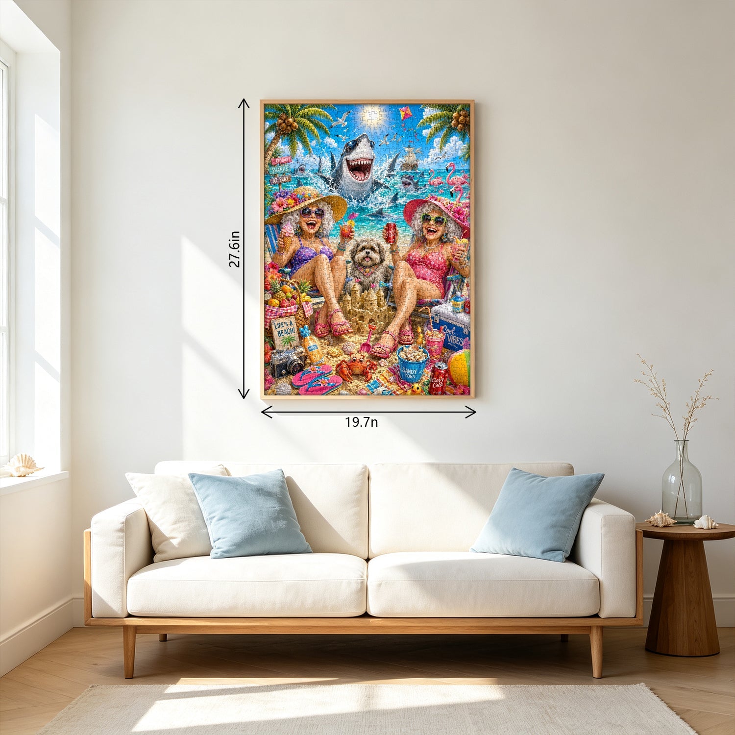 Beach Girls' Day Jigsaw Puzzle 1000 Pieces