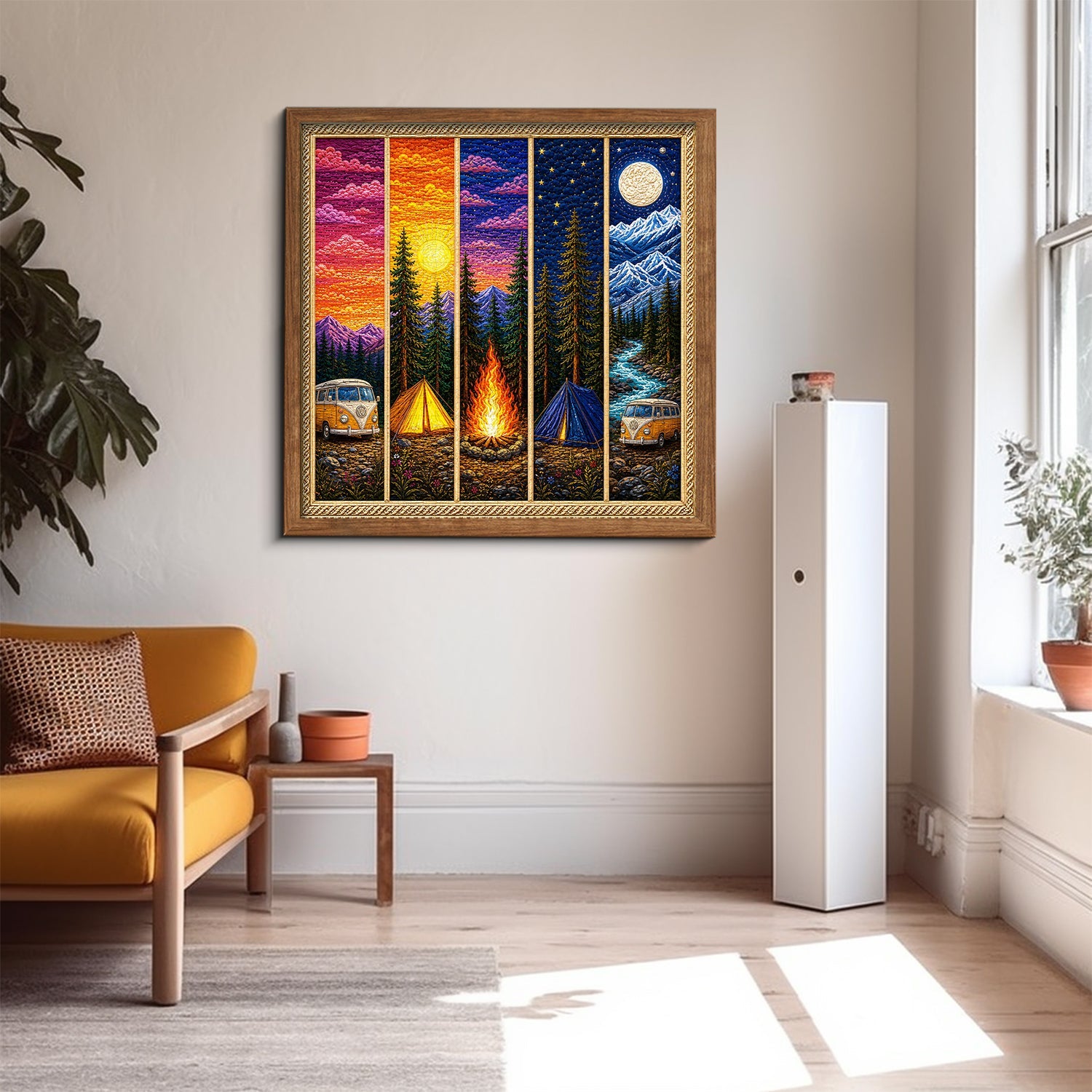 Five-Panel Journey Jigsaw Puzzle 1000 Piece
