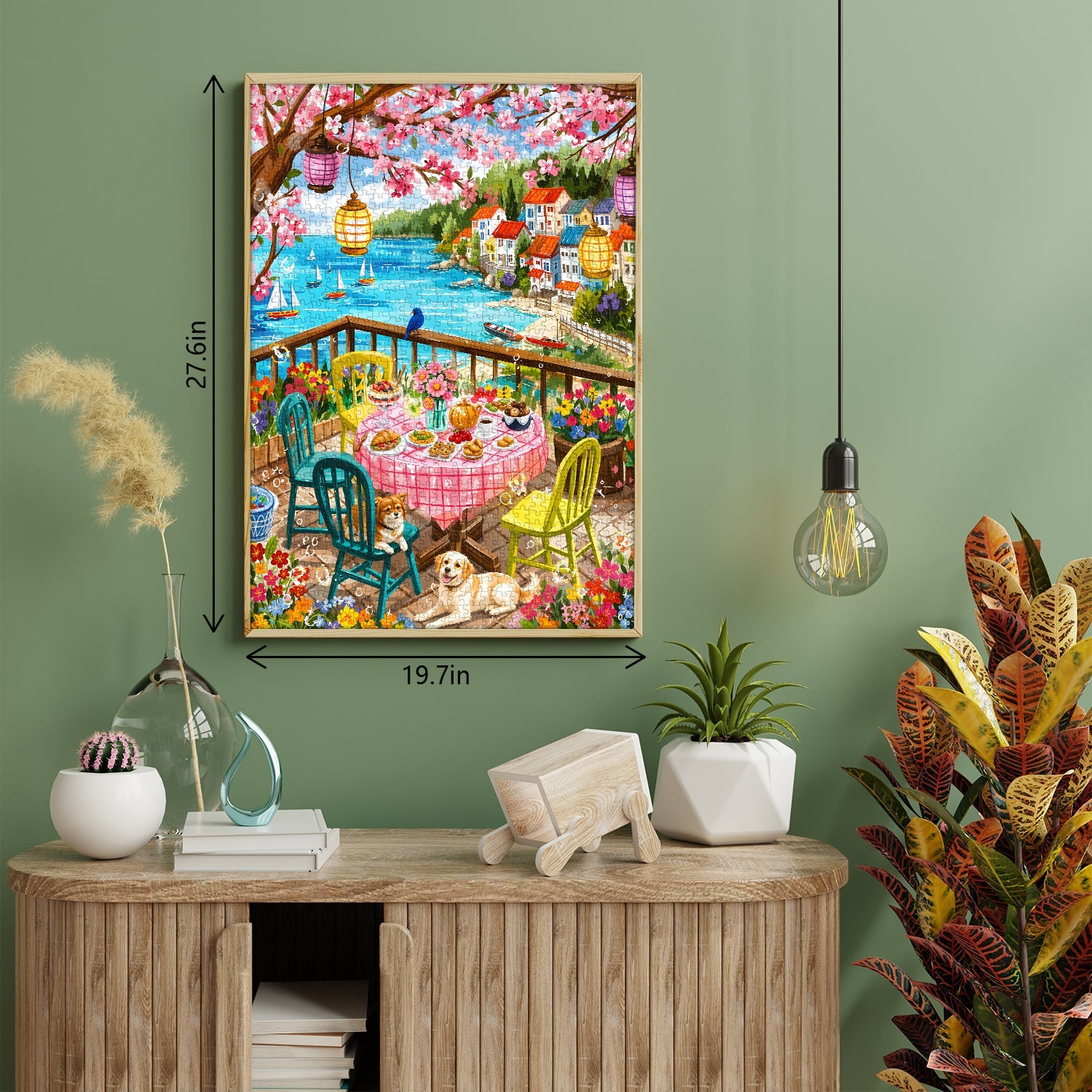 Coastal Spring Jigsaw Puzzle 1000 Piece