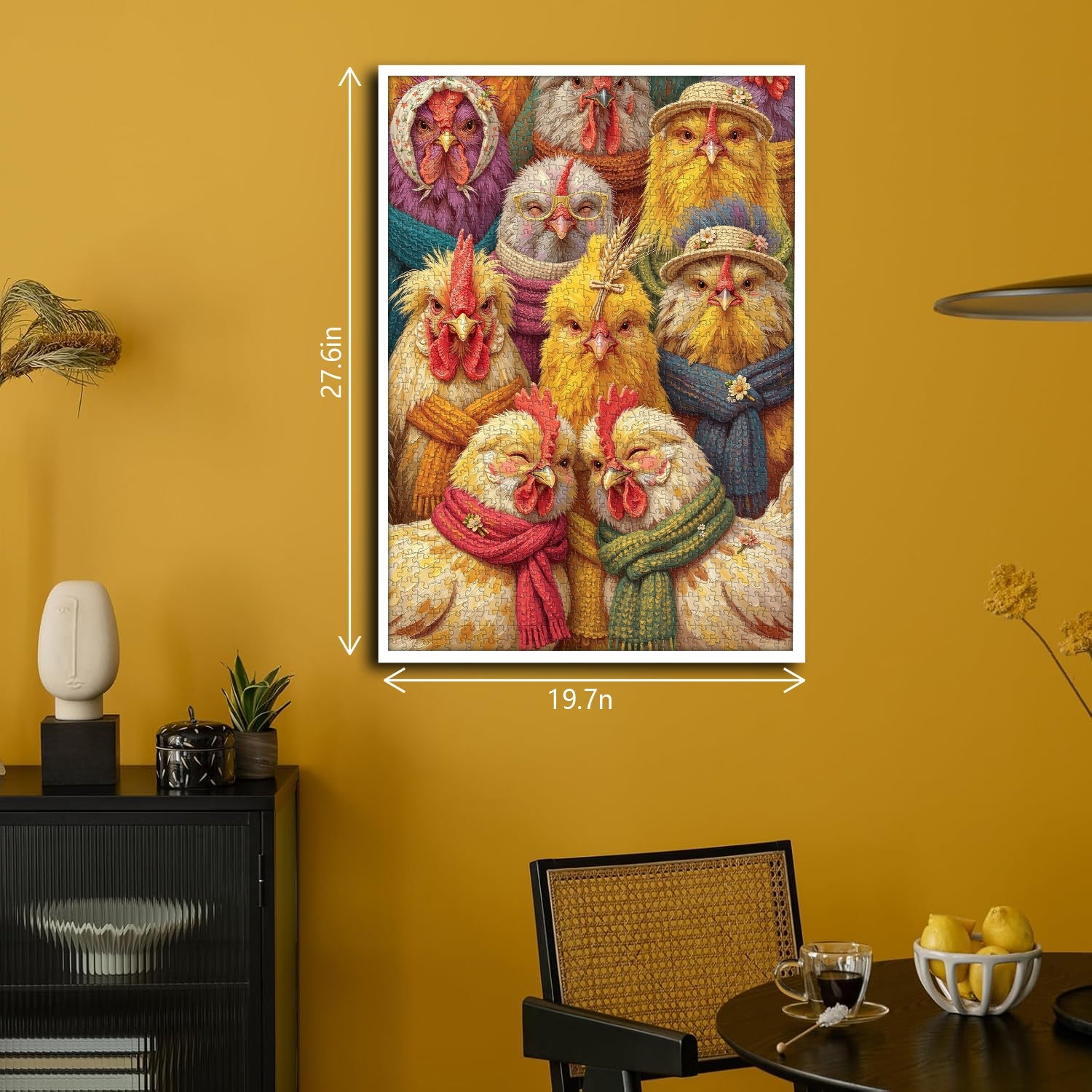 The Clucky Family  Jigsaw Puzzle 1000 Piece