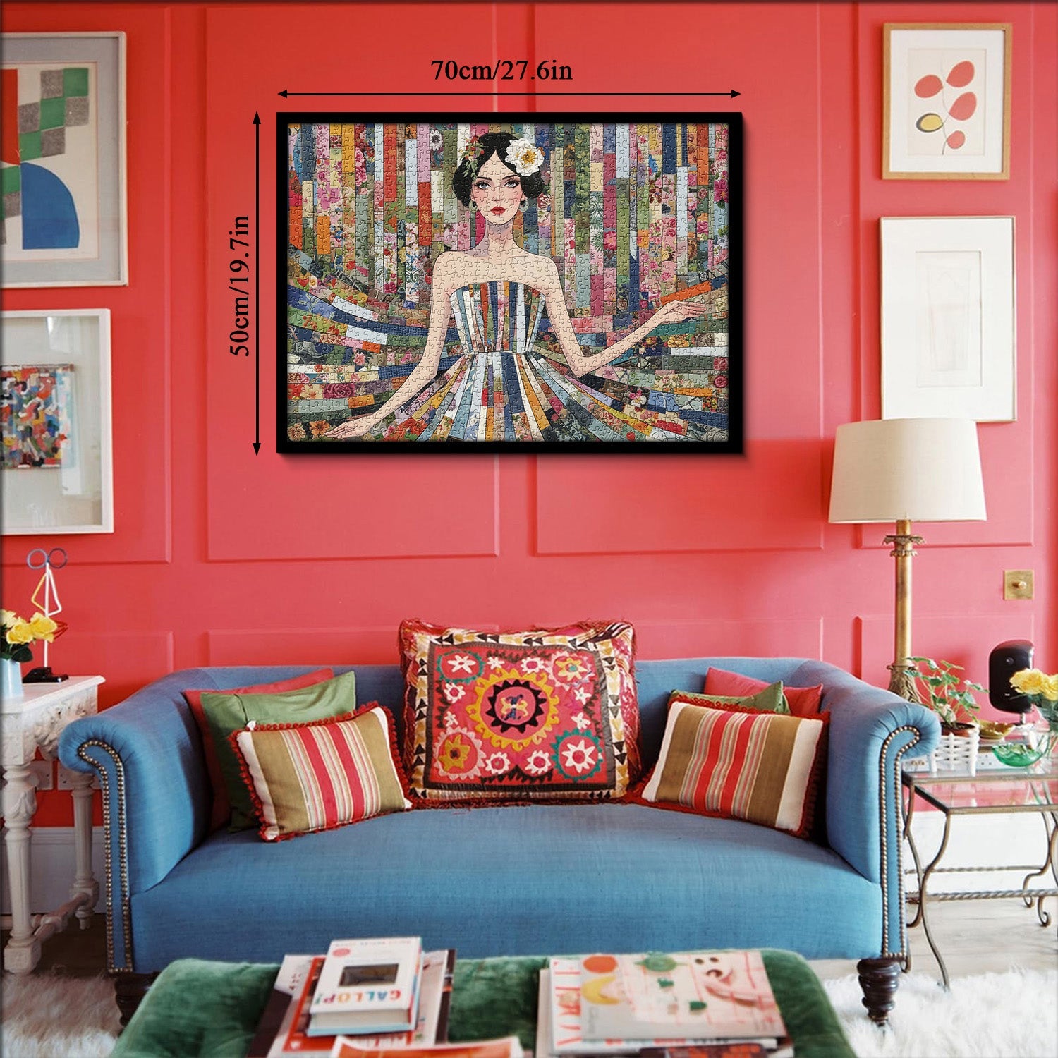 Patchwork Girl Jigsaw Puzzle 1000 Pieces