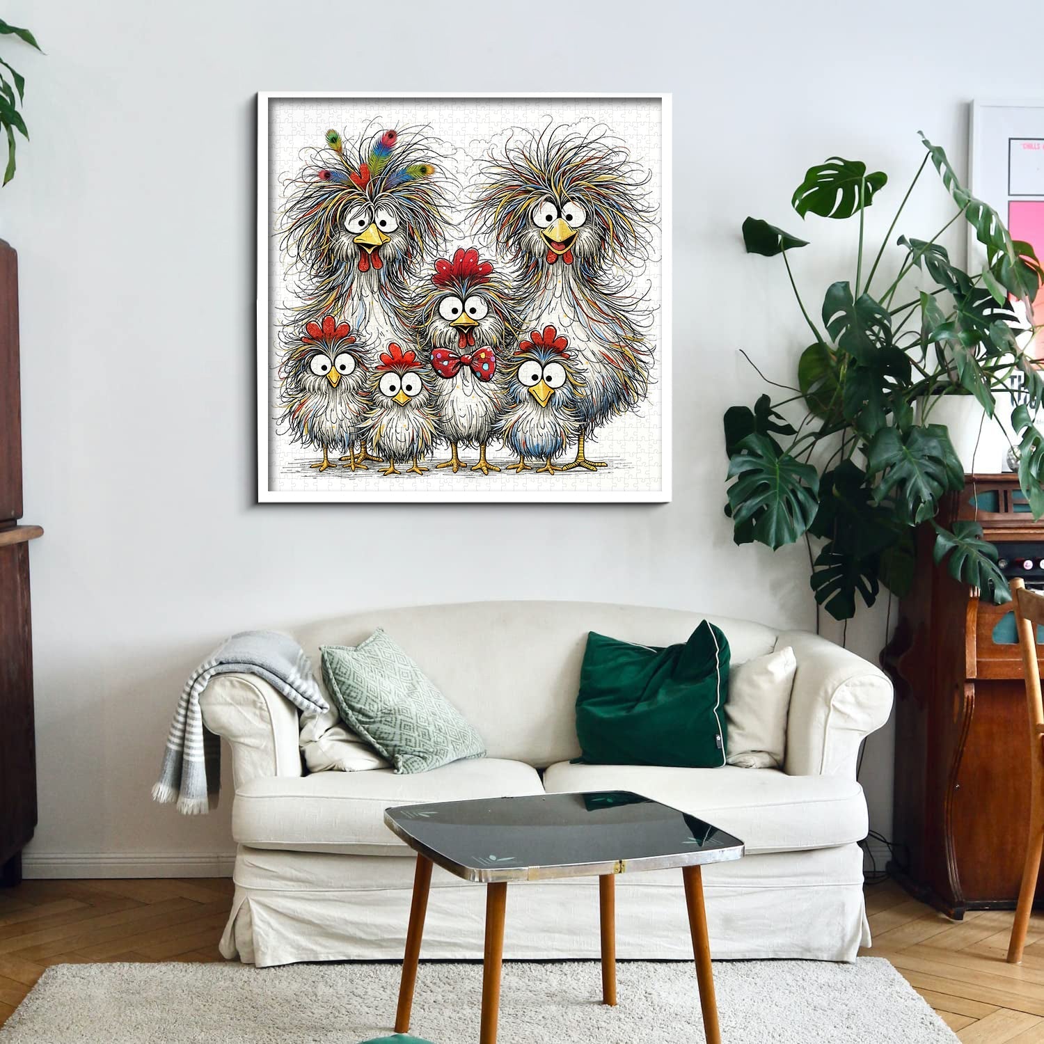 The Scruffy Chicks Jigsaw Puzzle 1000 Pieces