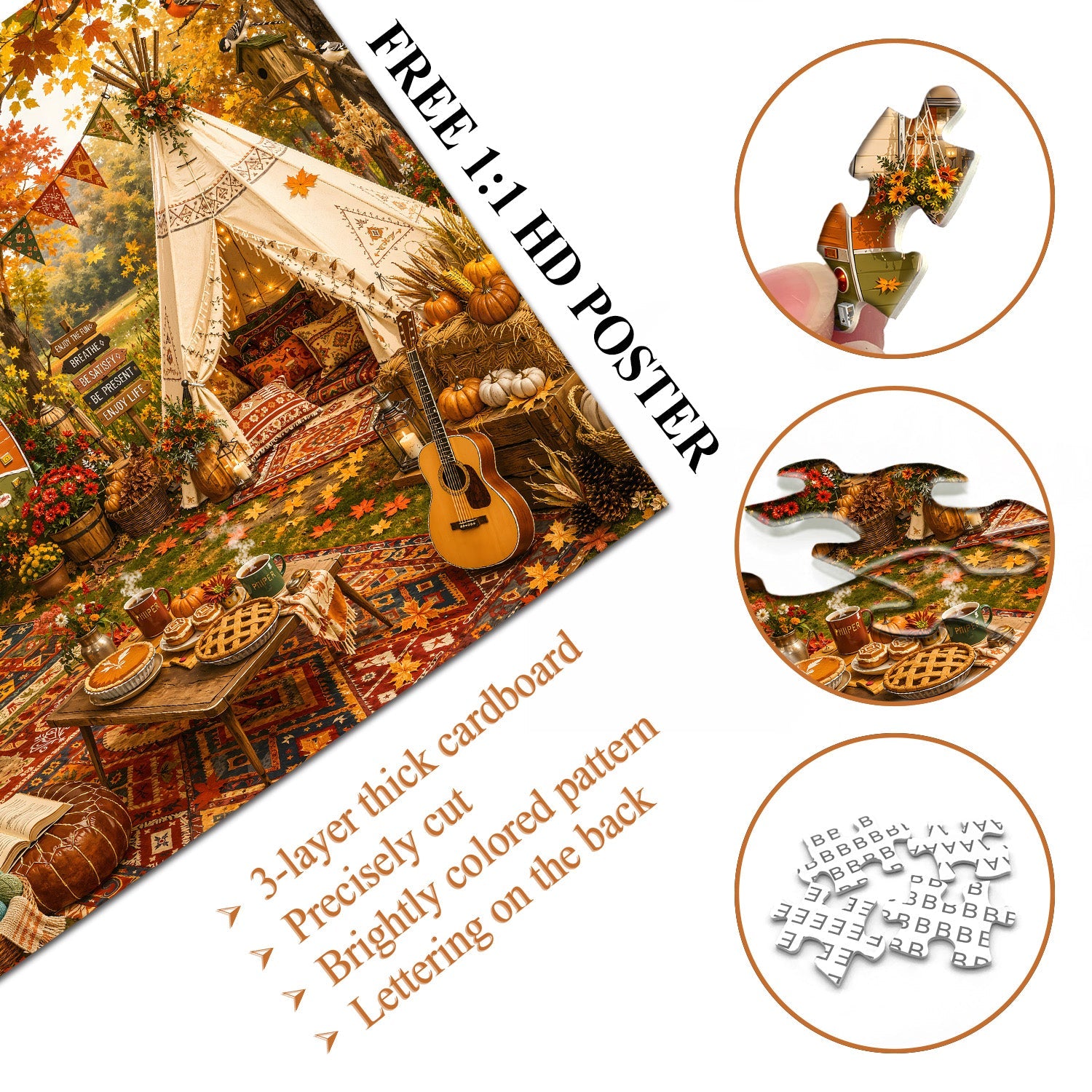 Akino Slow Travel Jigsaw Puzzle 1000 Pieces