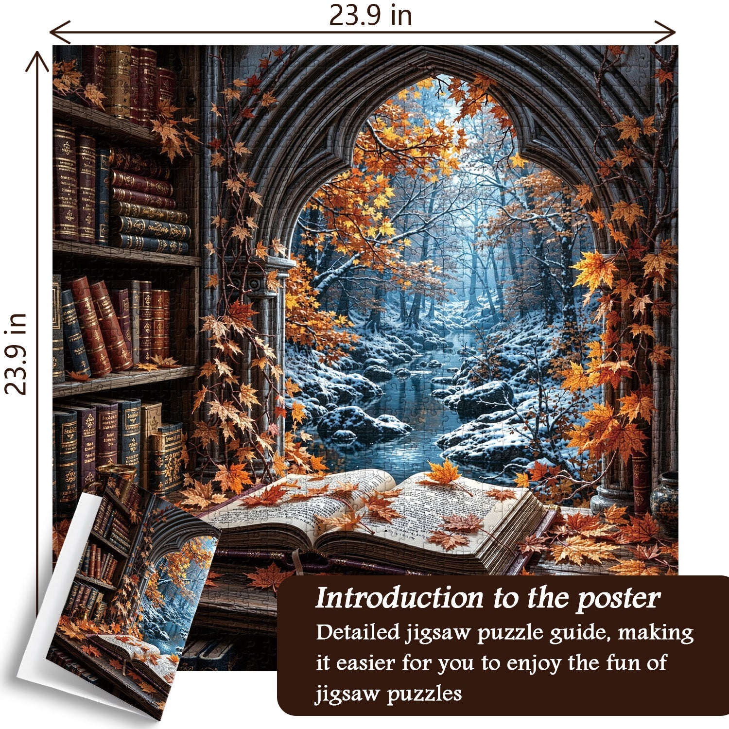 Puzzle 1000 pièces Pages enchantées