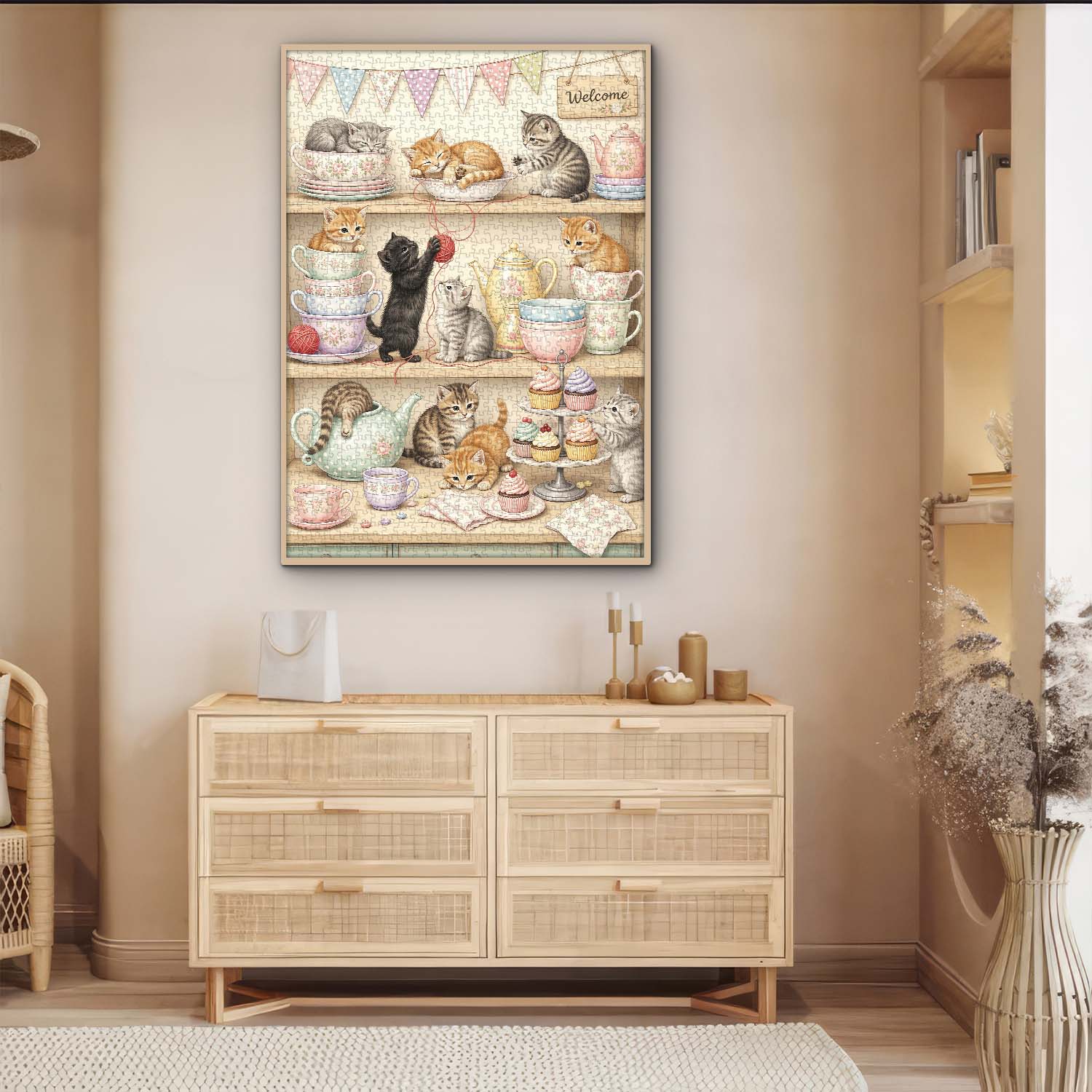 Fairytale Kitties Jigsaw Puzzle 1000 Piece