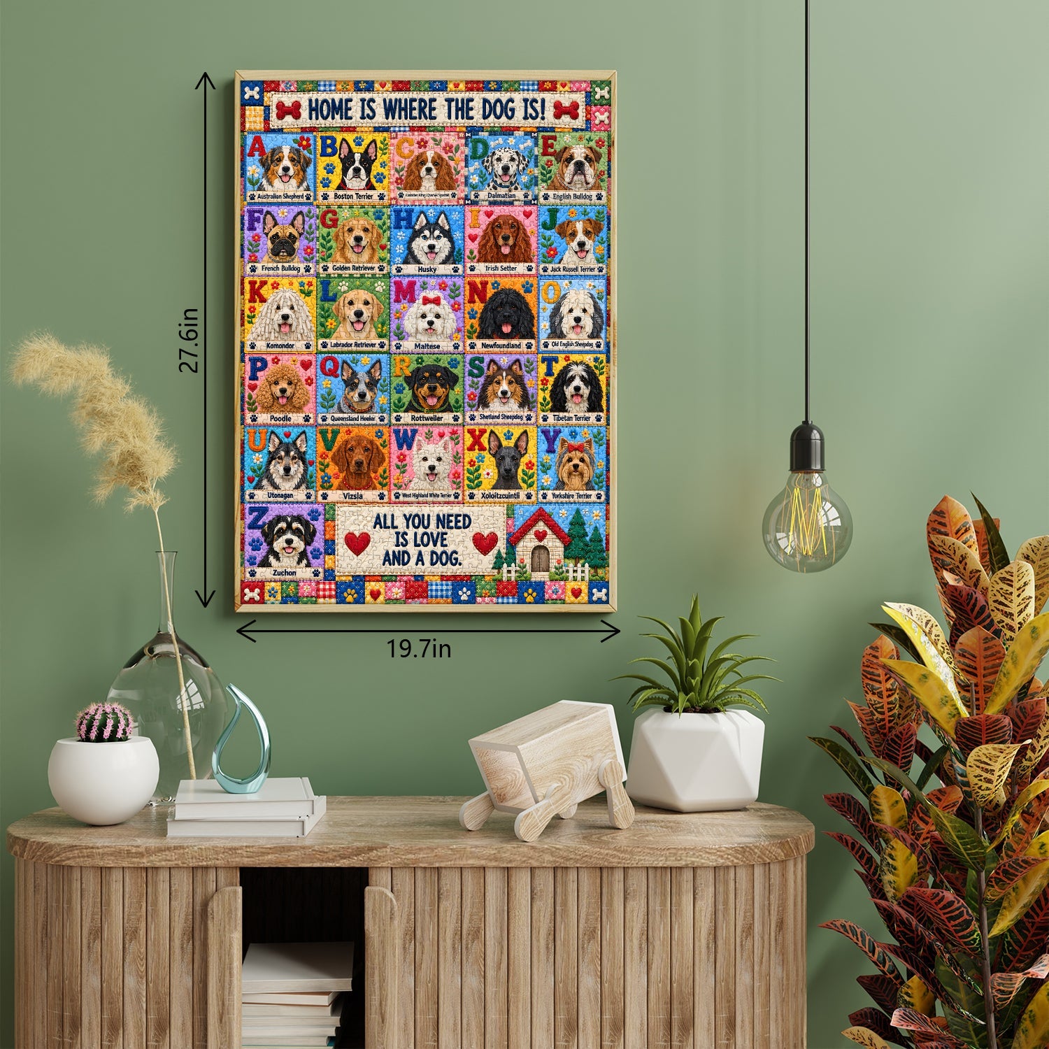 Paws of Love Jigsaw Puzzle 1000 Pieces