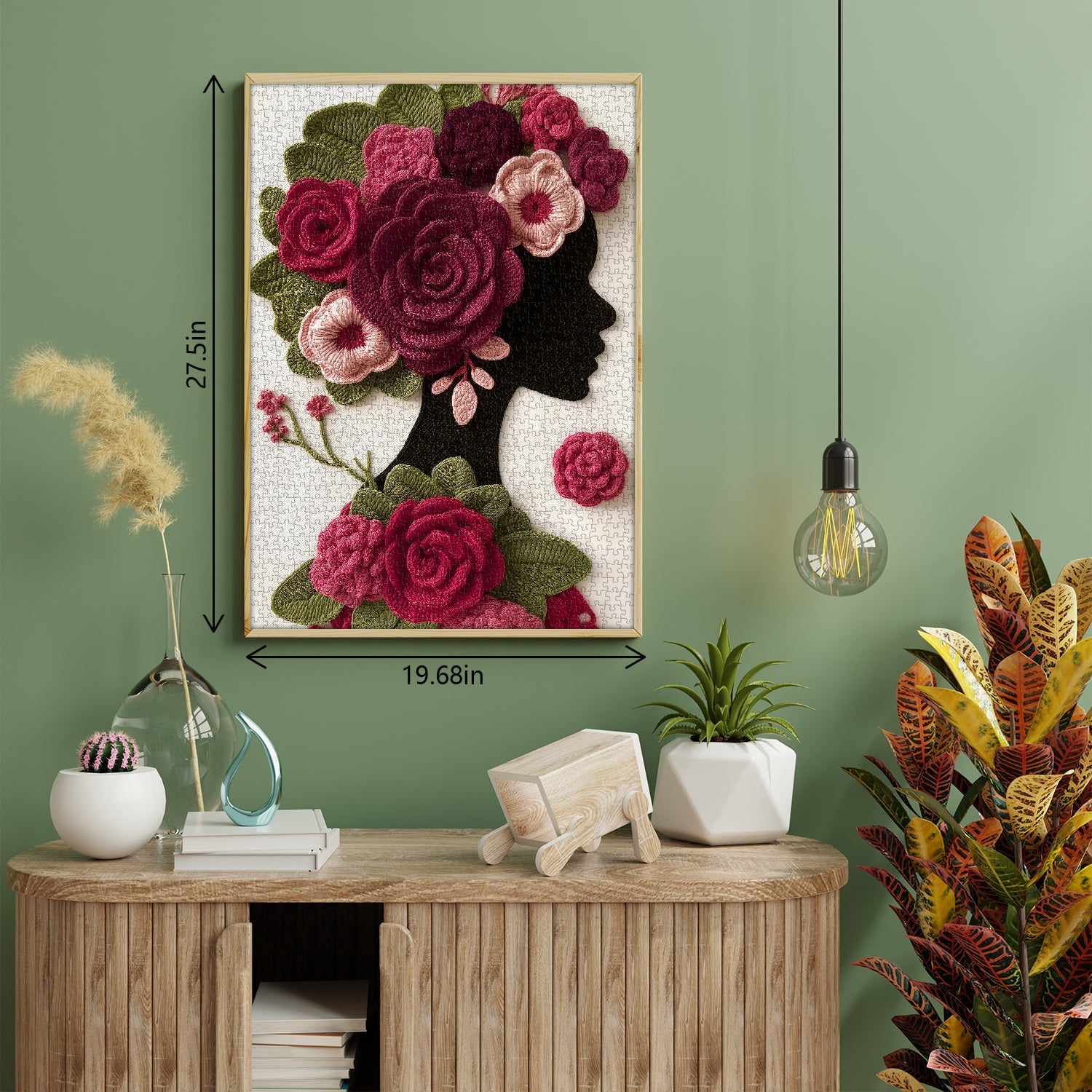 Blooming Muse Jigsaw Puzzle 1000 Pieces