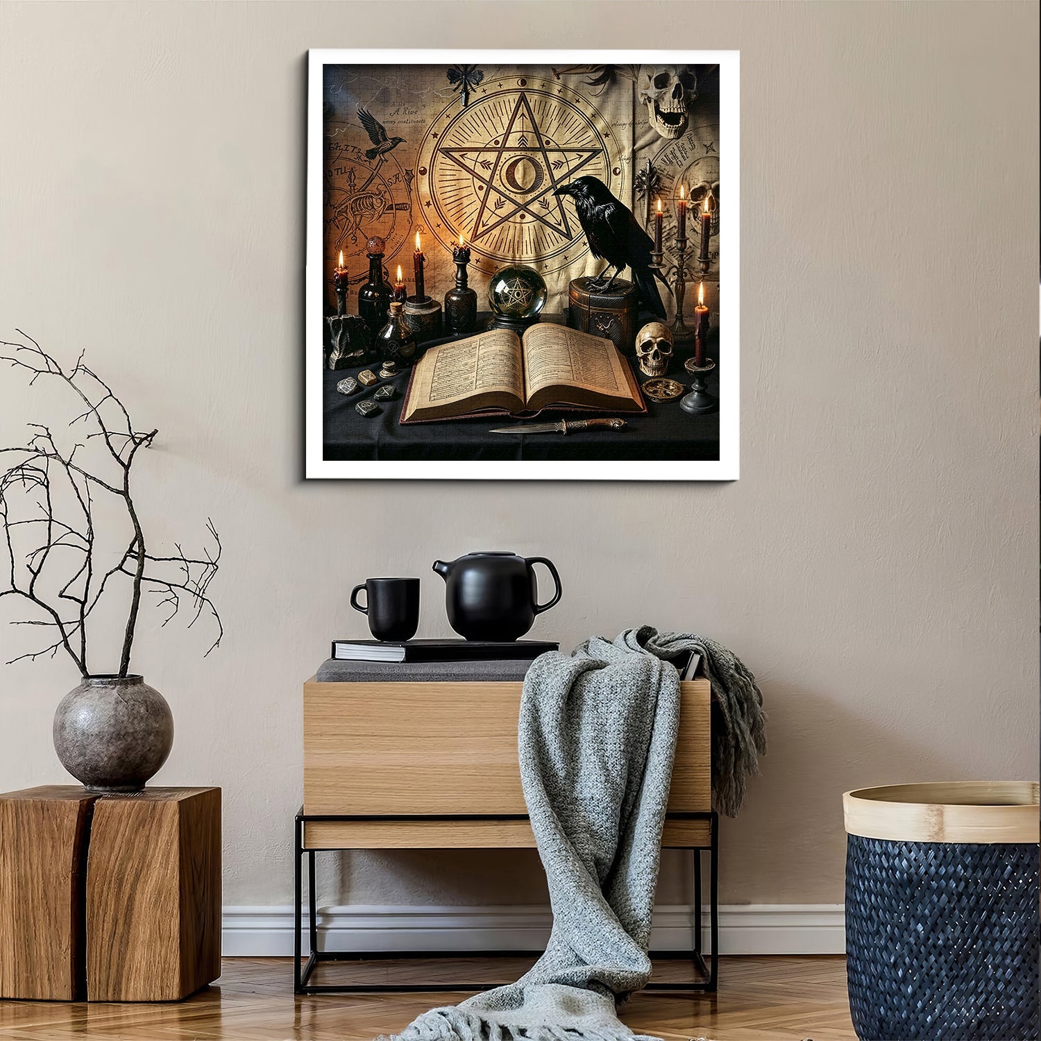 Raven Arcana Jigsaw Puzzle 1000 Piece
