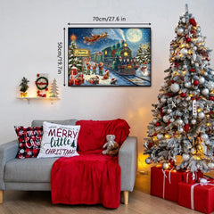 Christmas Train Jigsaw Puzzle 1000 Pieces