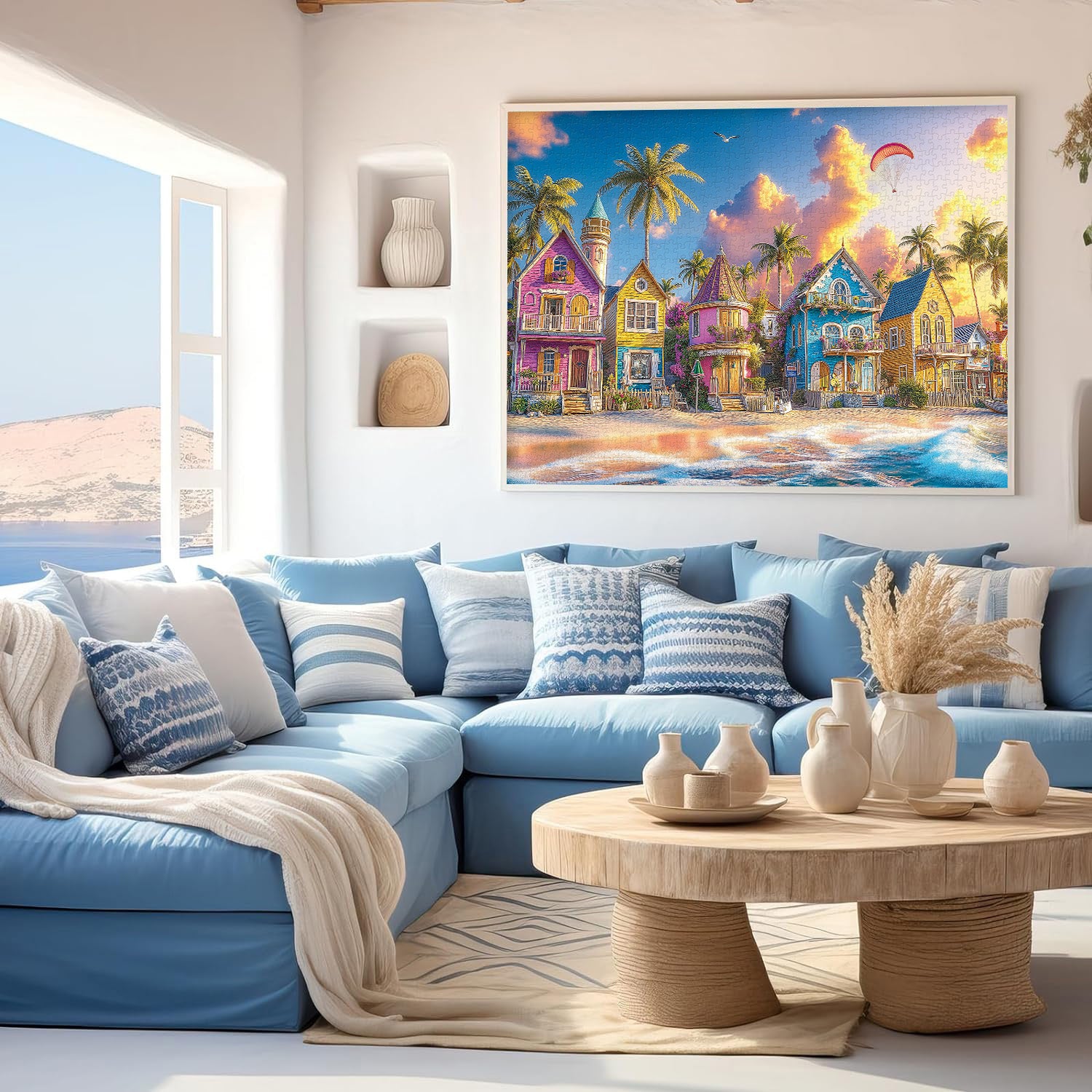 Sun Island House Jigsaw Puzzle 1000 Piece