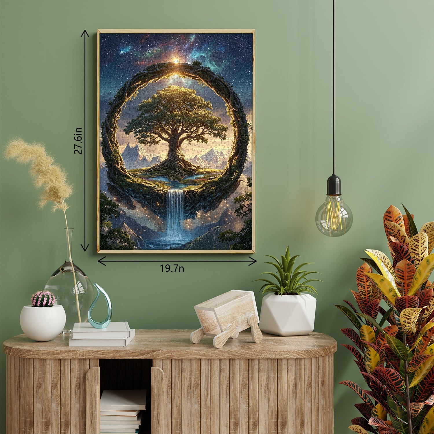 Sky World Tree Jigsaw Puzzle 1000 Piece