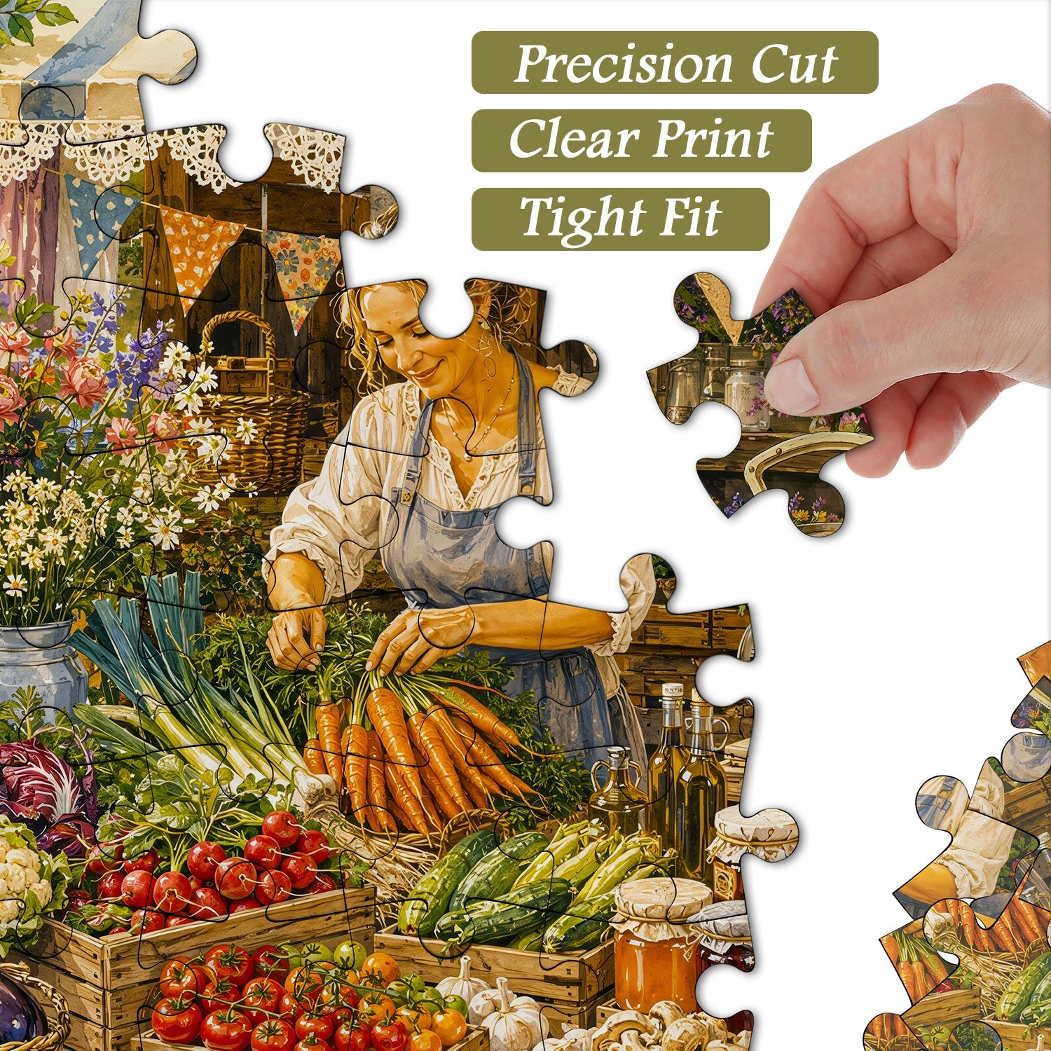 Harvest Stall Jigsaw Puzzle 1000 Piece