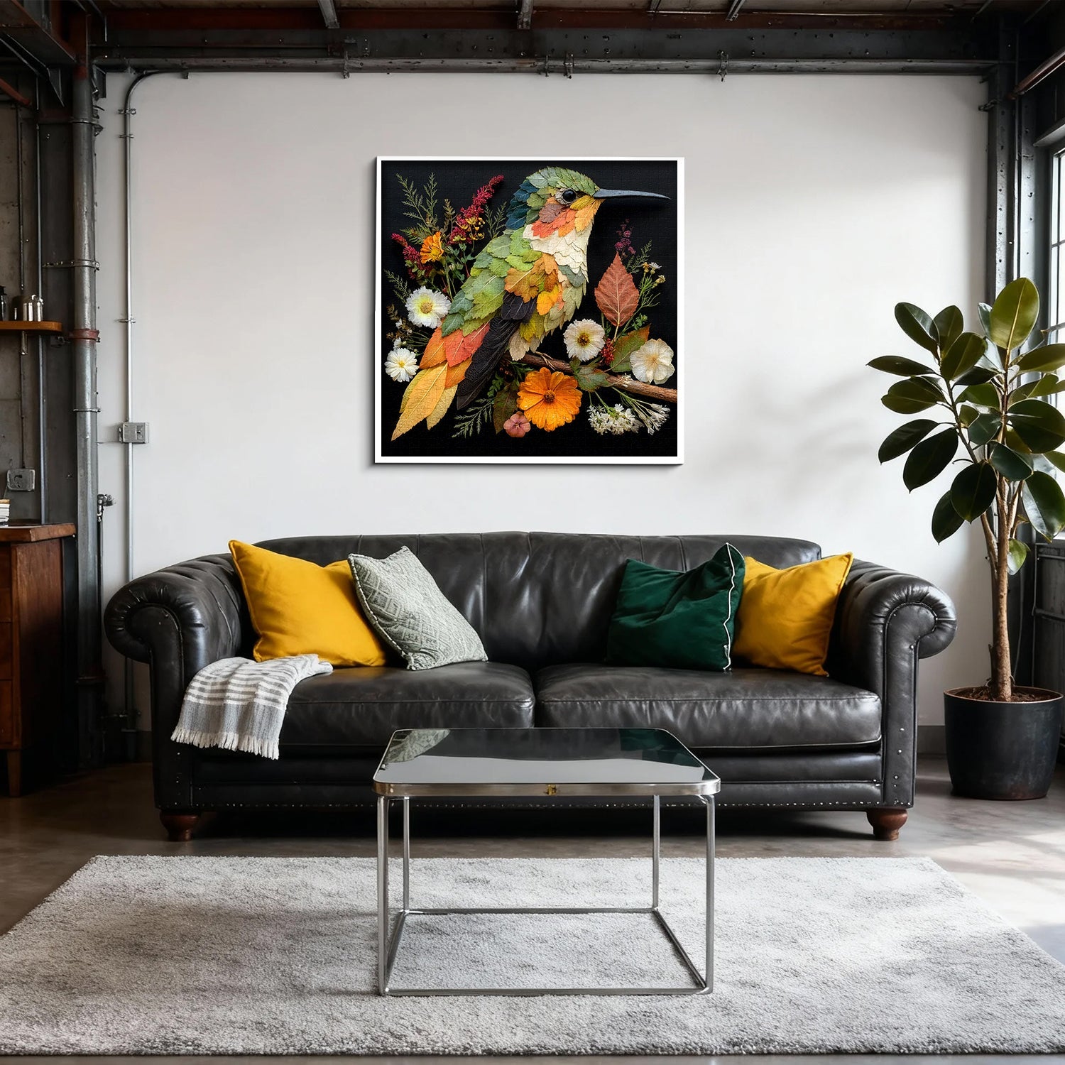 Leaf & Hummingbird Jigsaw Puzzle 1000 Pieces