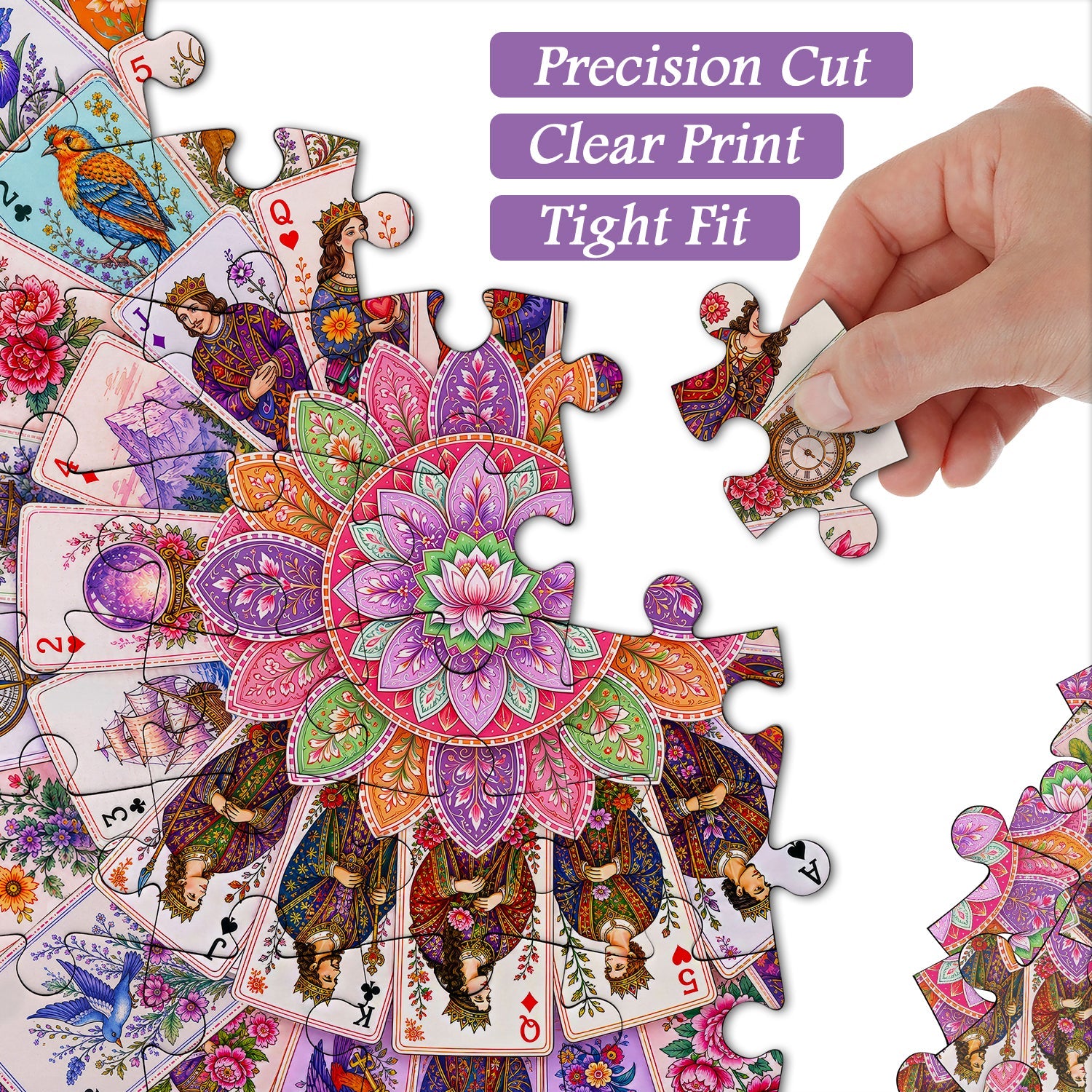 Mandala Card Realm Jigsaw Puzzle 1000 Piece