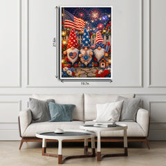 Firework Gnome Celebration Jigsaw Puzzle 1000 Piece