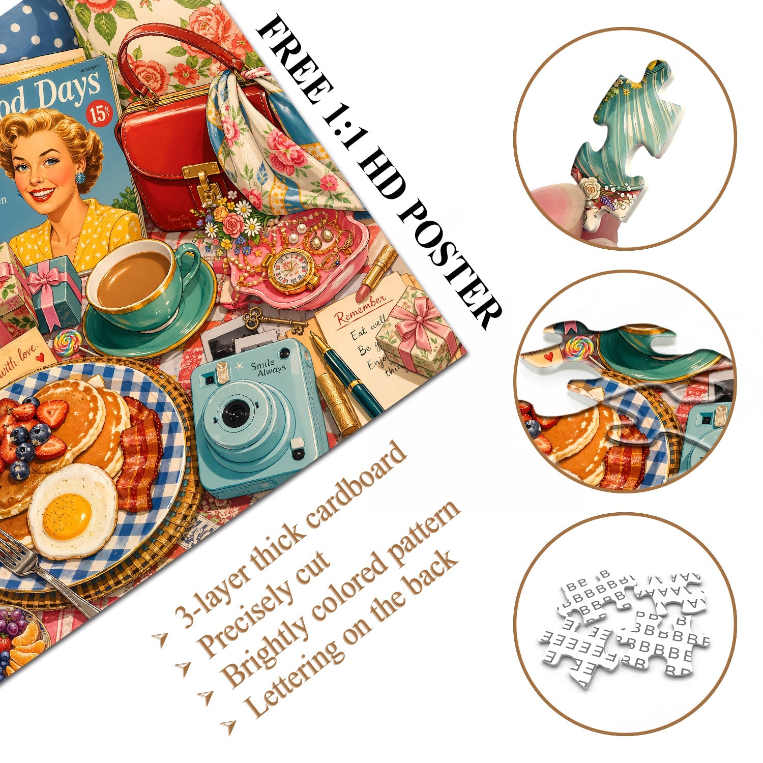 Good Days Breakfast Jigsaw Puzzle 1000 Piece