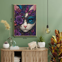 Masquerade Cat  Jigsaw Puzzle 1000 Pieces