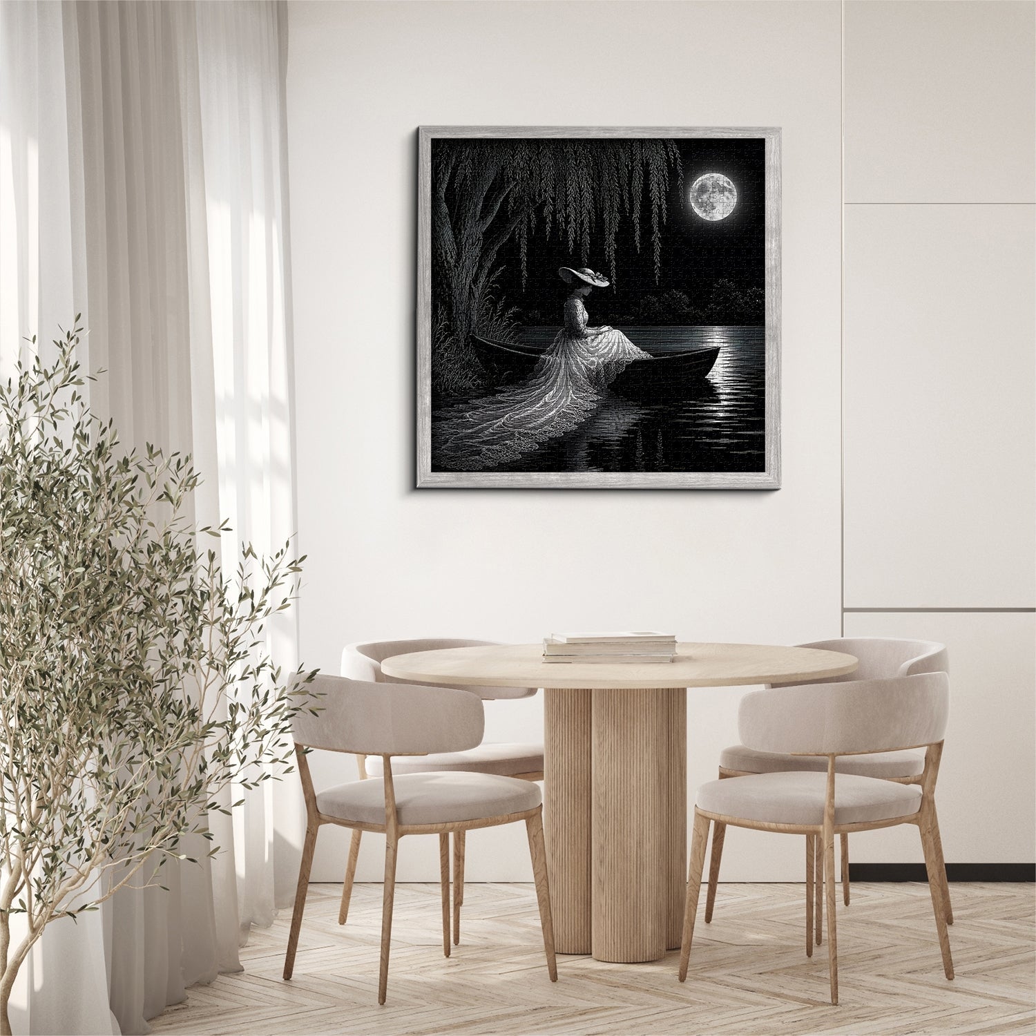 Moonlit Serenity Jigsaw Puzzle 1000 Piece