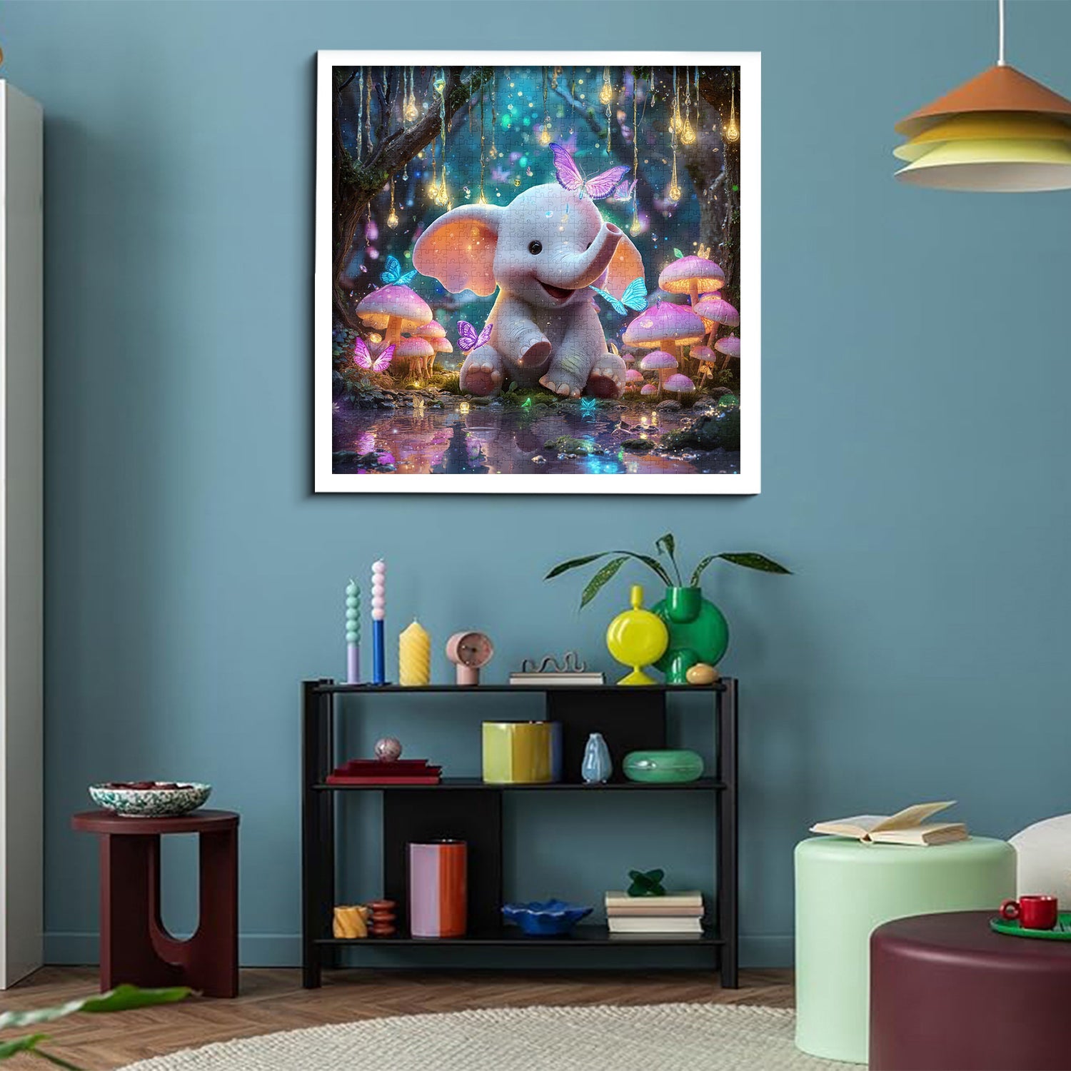 Glowwood Calf Jigsaw Puzzle 1000 Pieces