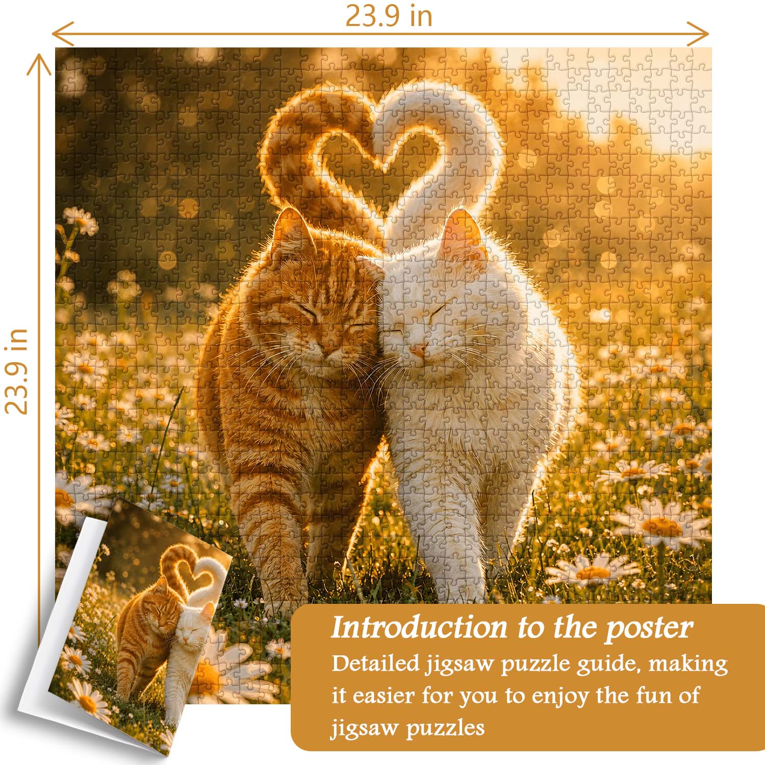 Tail of Love Jigsaw Puzzle 1000 Pieces